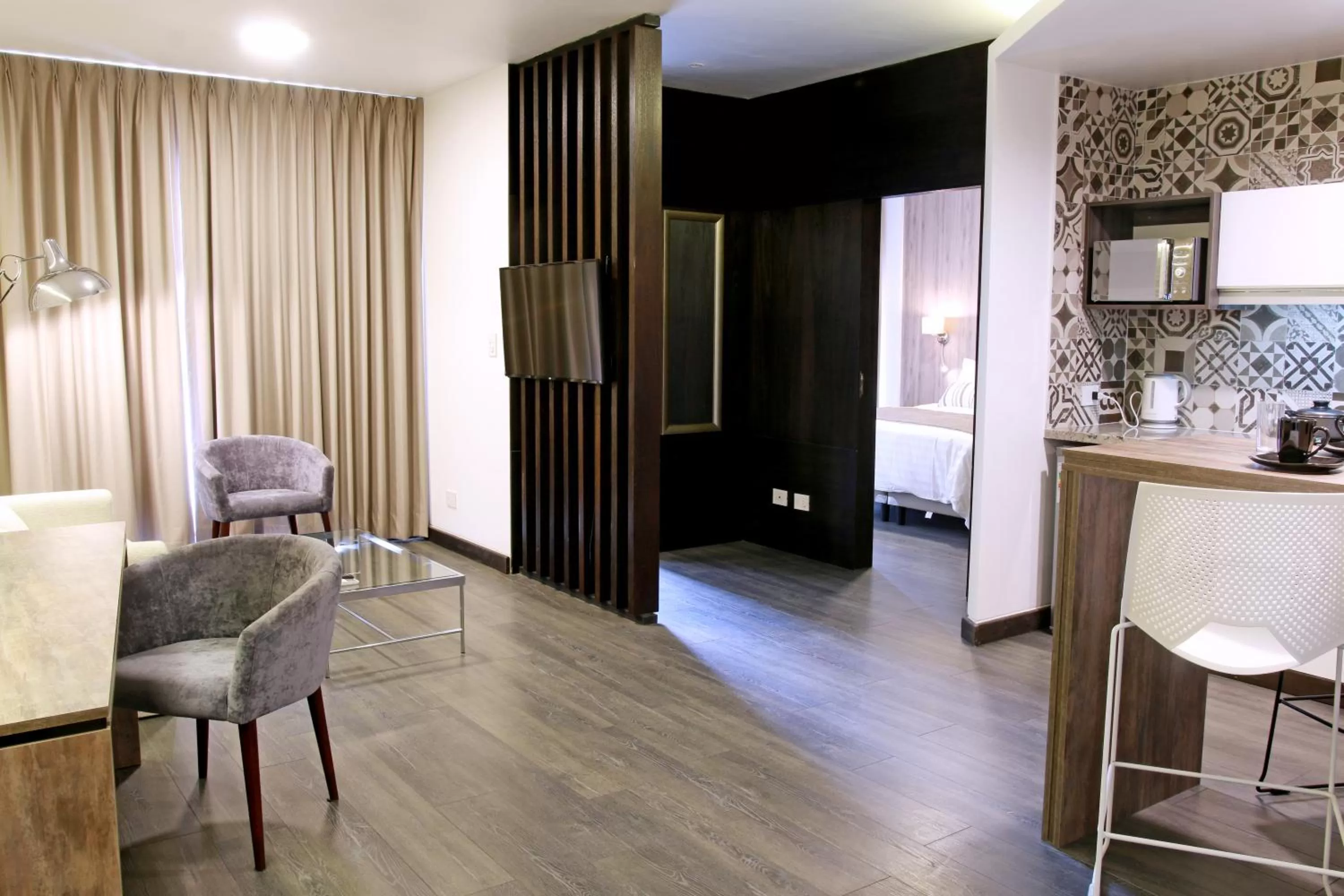 Living room in Urban Suites Apart Hotel