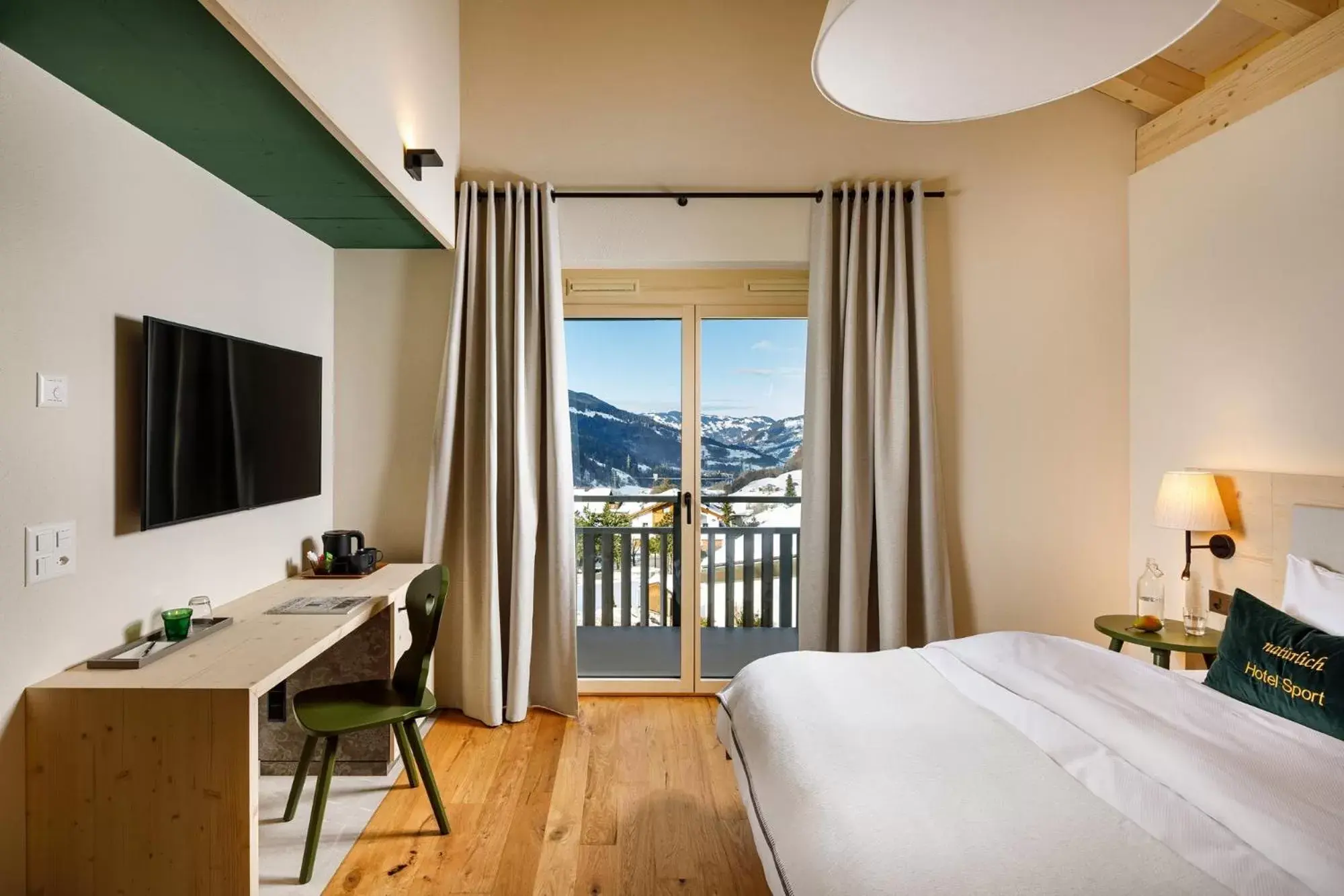 Balcony/Terrace in Hotel Sport Klosters