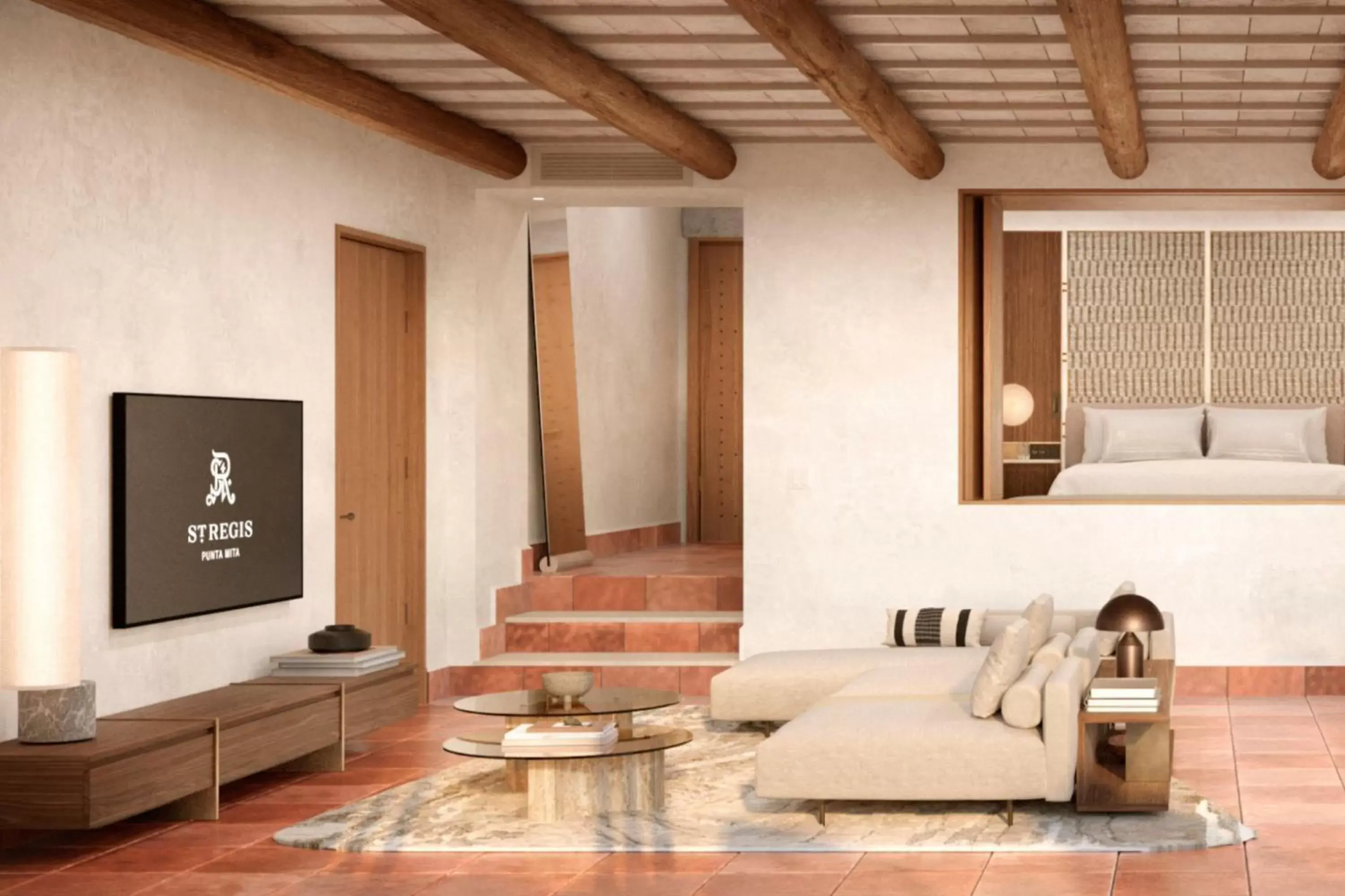 Bedroom, Seating Area in The St. Regis Punta Mita Resort