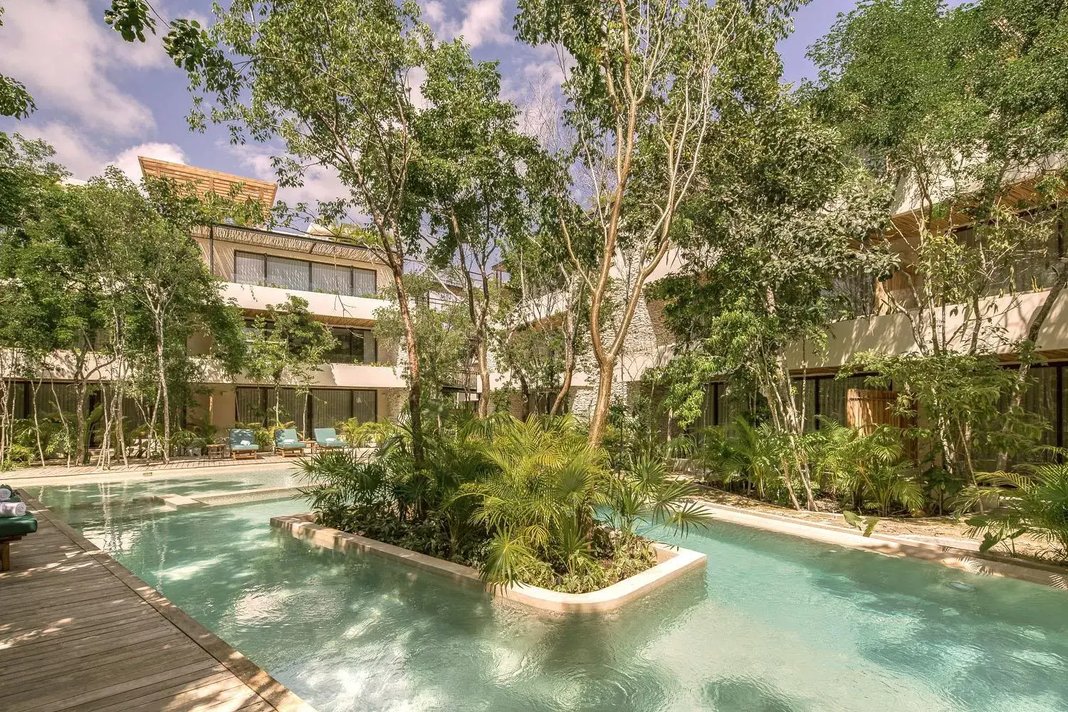 Property building, Swimming Pool in Copal Tulum Hotel