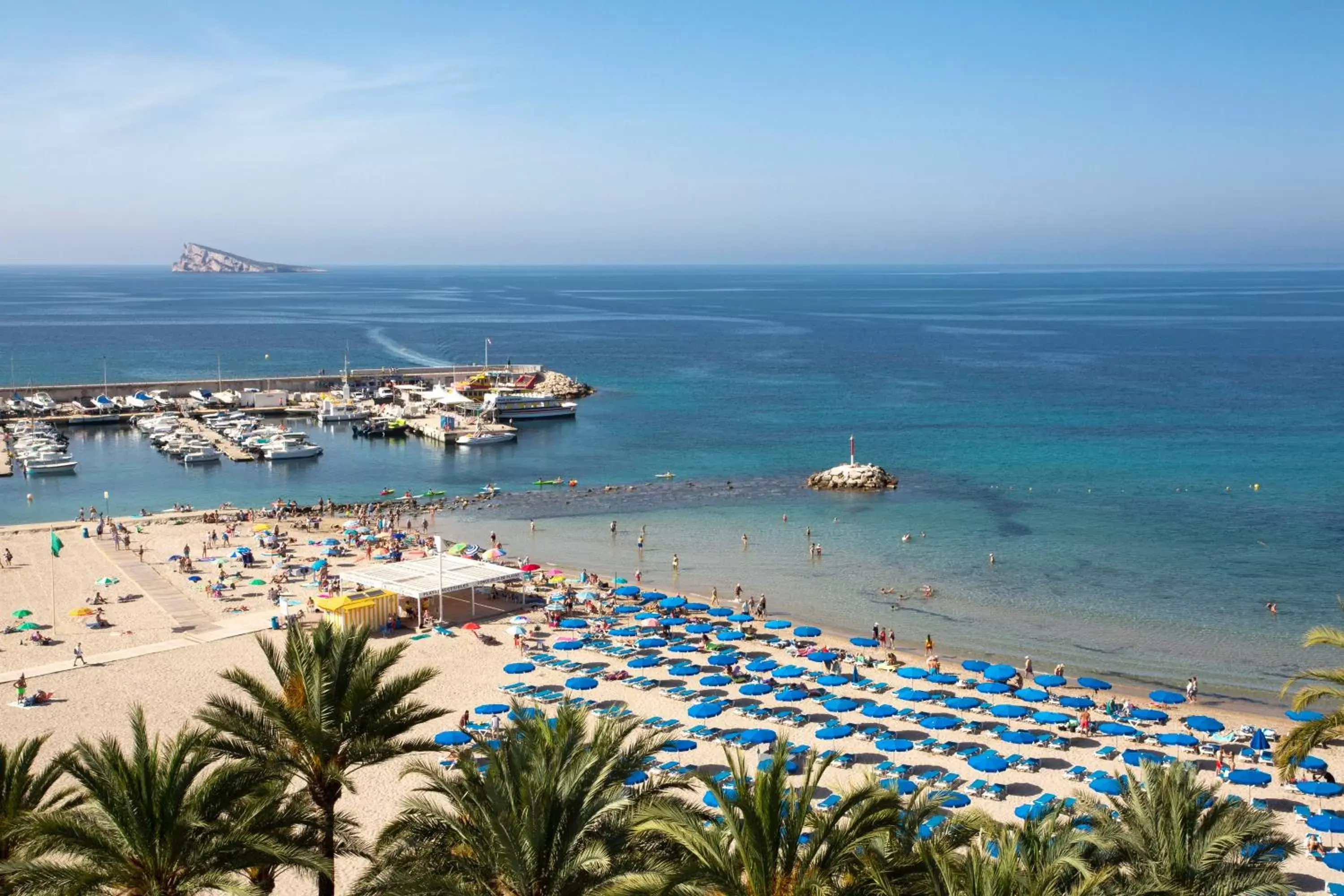 Sea view, Beach in Casual Pop Art Benidorm