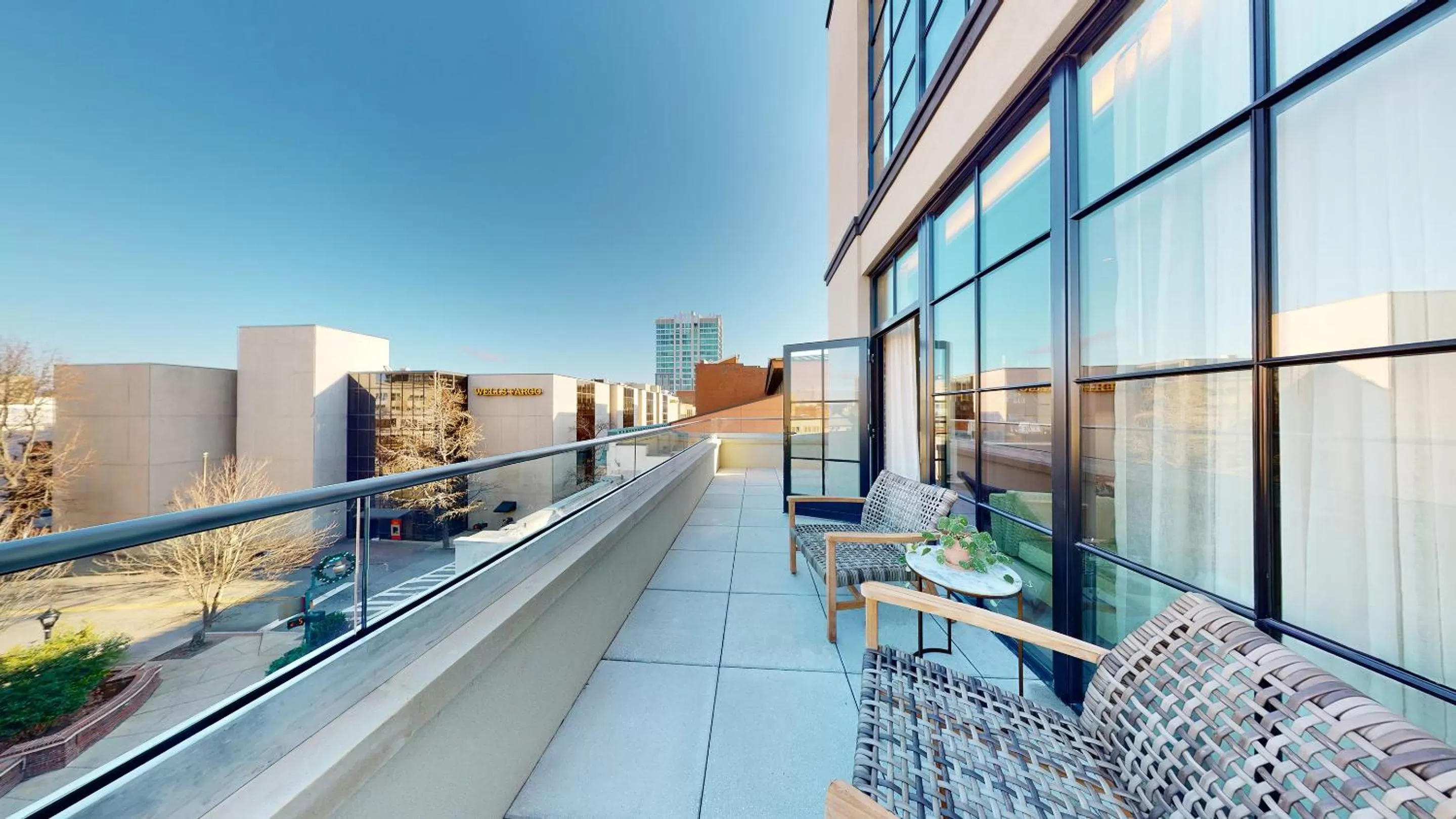 Balcony/Terrace in The Restoration Asheville