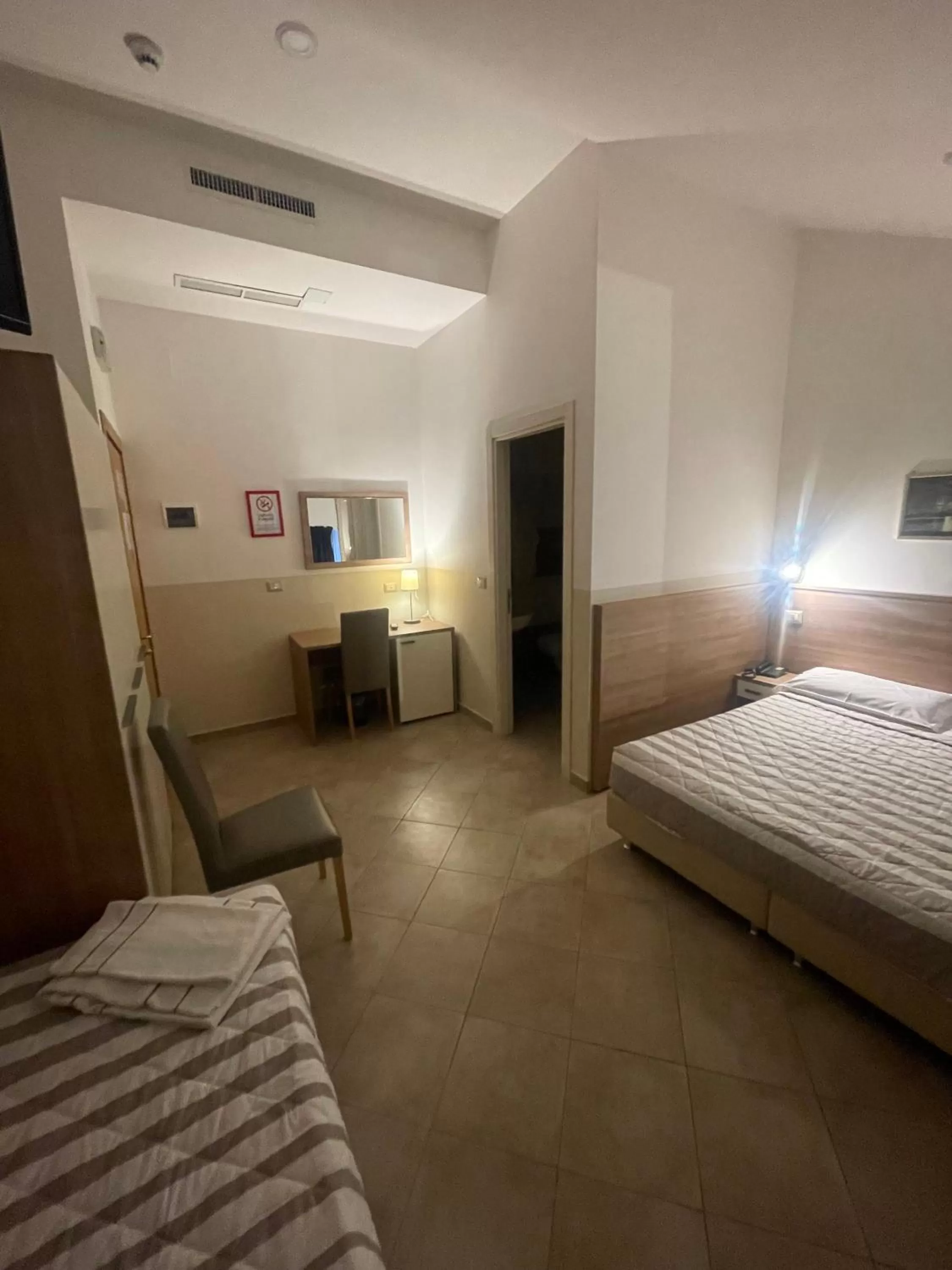 Bed in Hotel Montecarlo