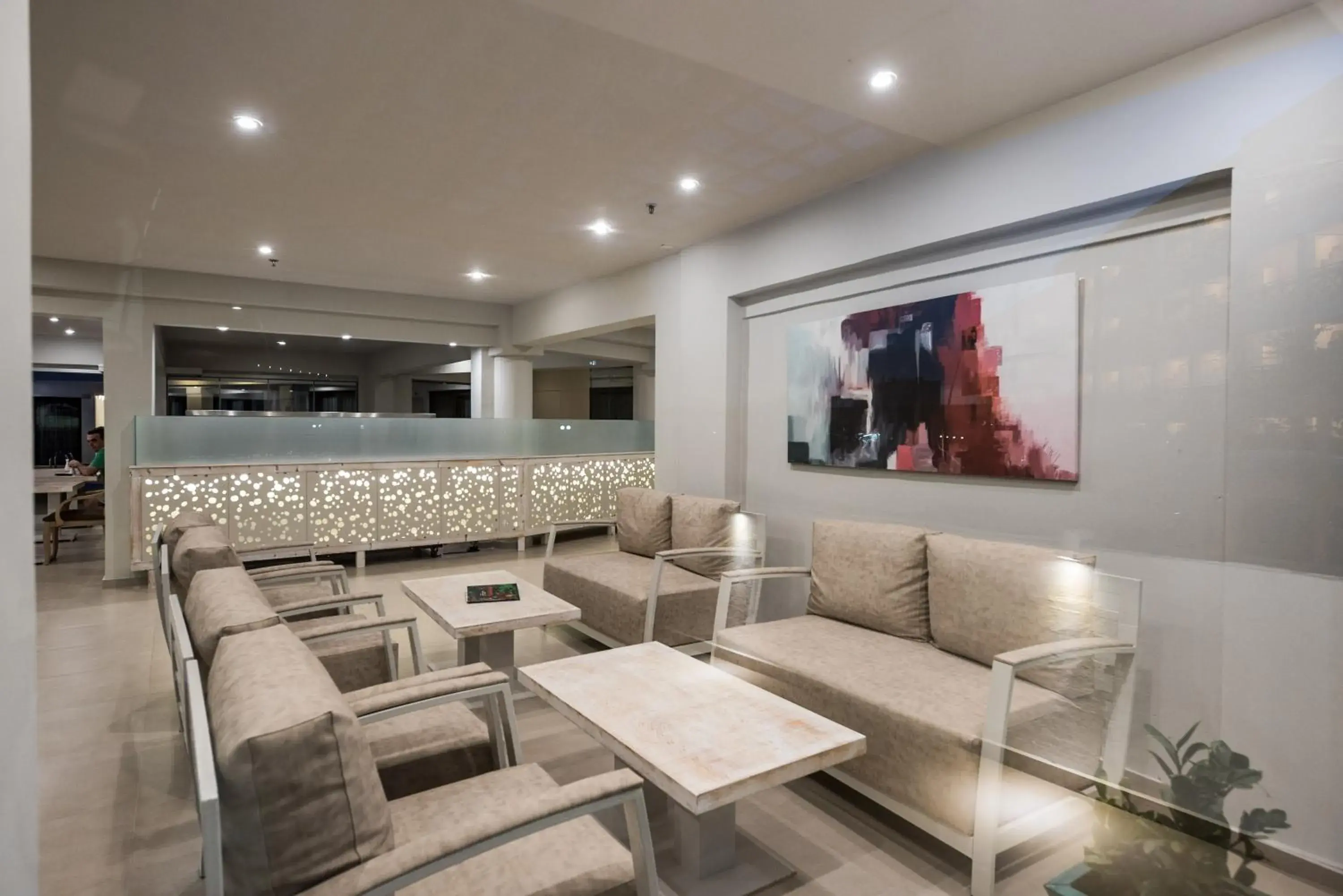 Communal lounge/ TV room, Seating Area in Artemis Hotel Apartments