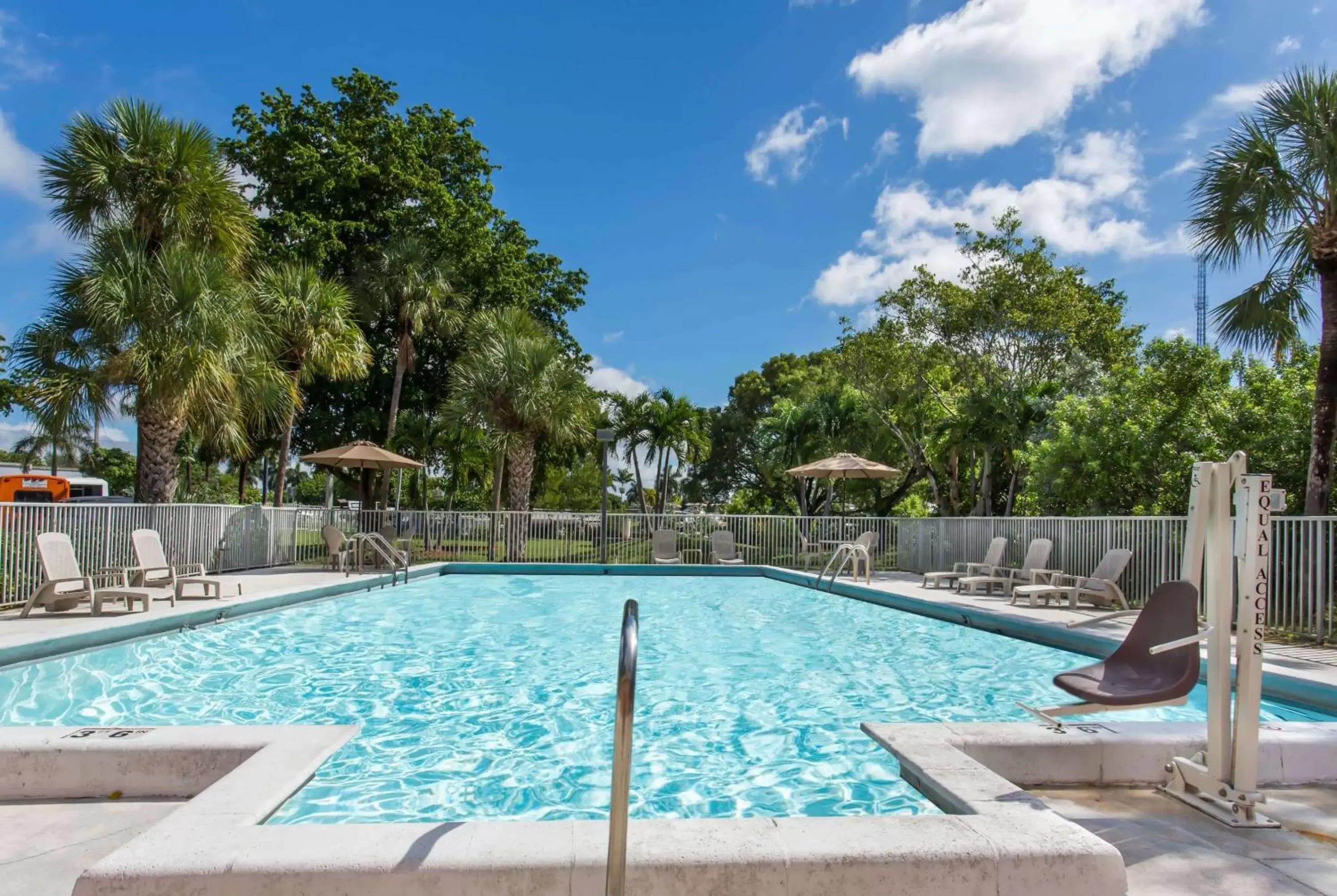 On site, Swimming Pool in Days Inn by Wyndham Fort Lauderdale Airport Cruise Port