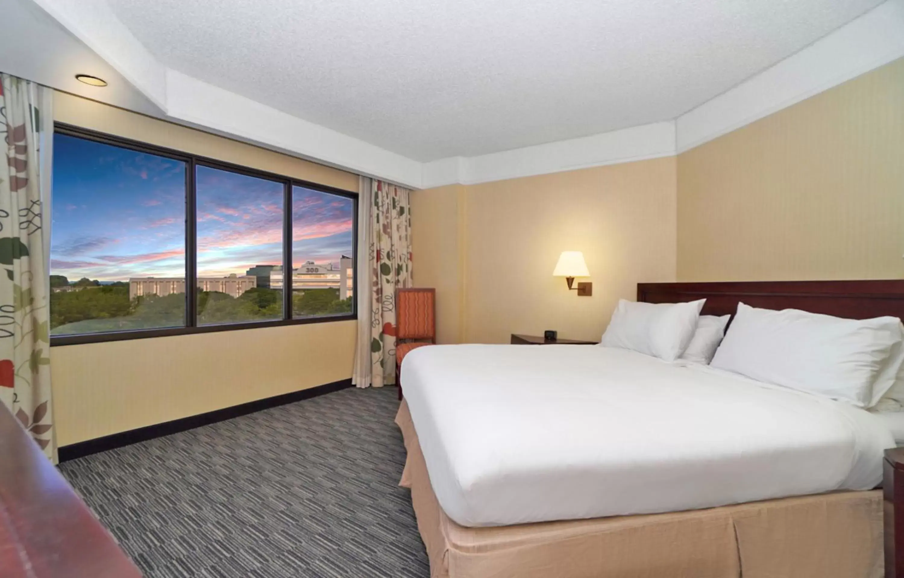 Bed, Mountain View in Harmony Suites Secaucus Meadowlands
