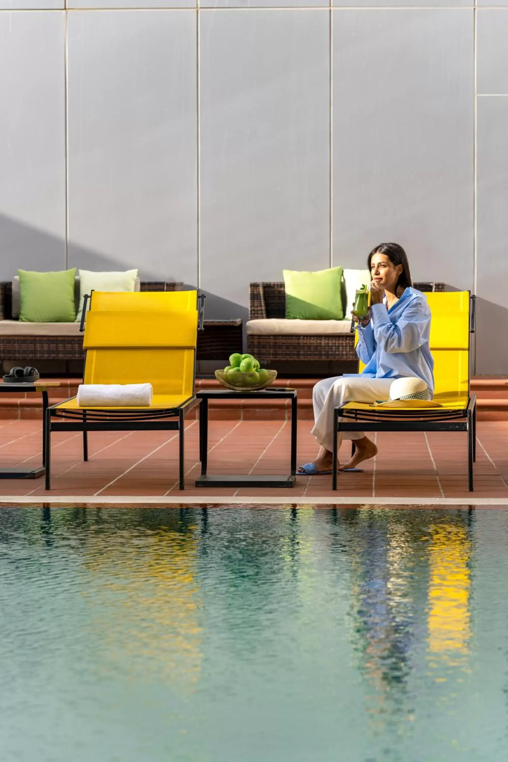 Swimming pool in ibis Jeddah City Center Swimming pool in ibis Jeddah City Center