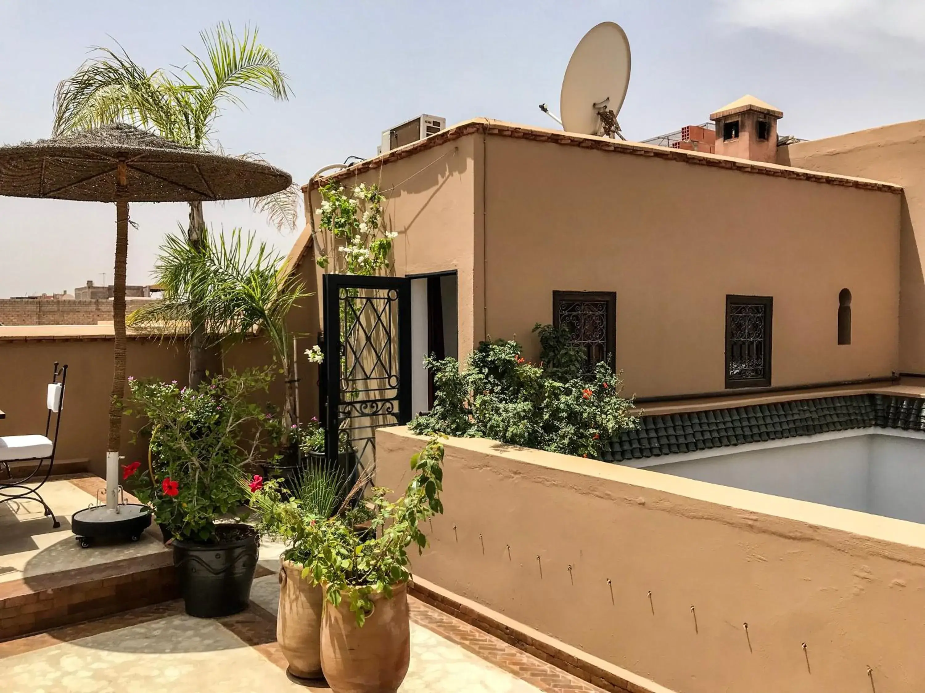 Balcony/Terrace in Riad Dar Zaman