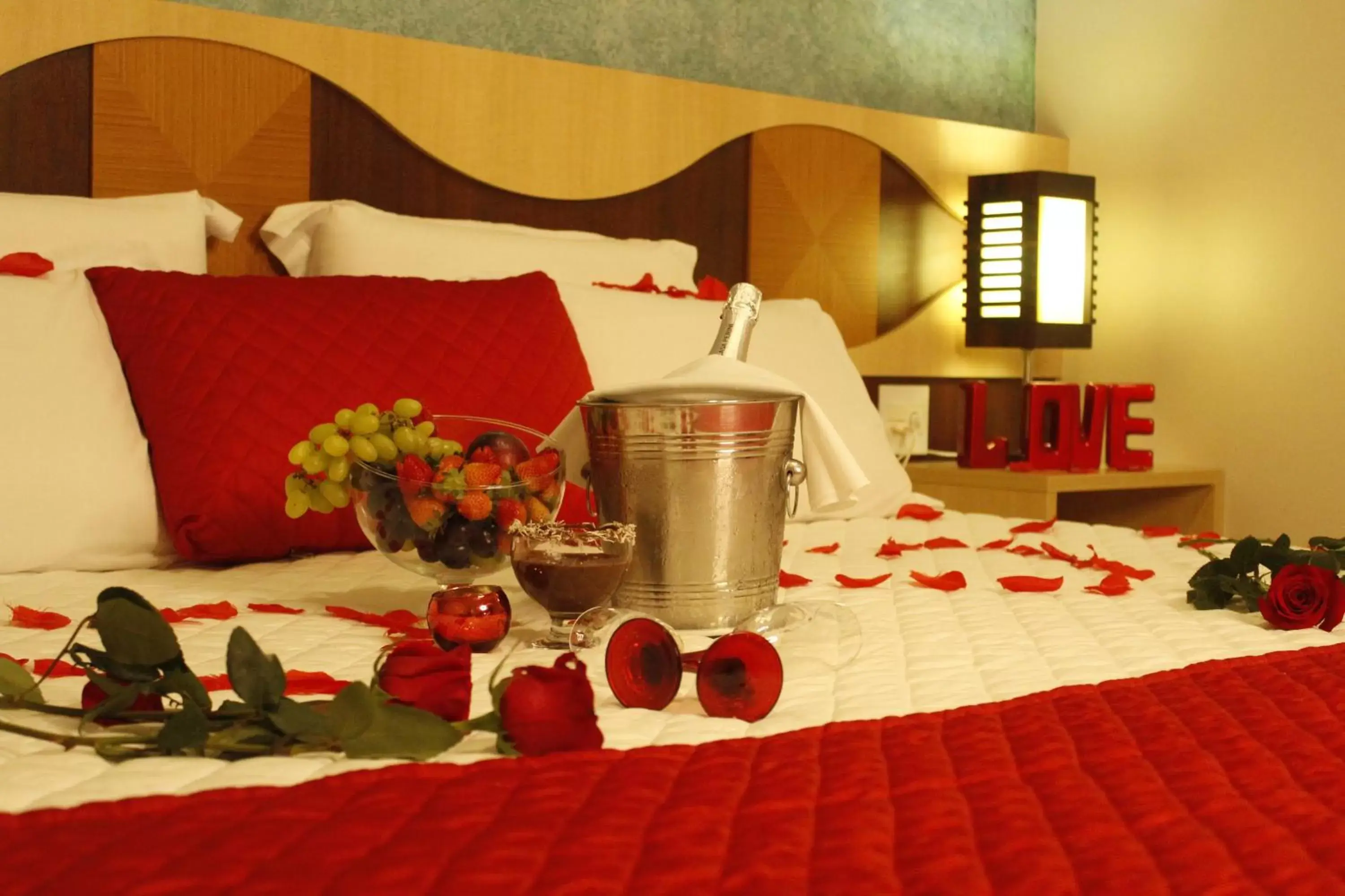 Bed in Hotel Lago Dourado Bed in Hotel Lago Dourado