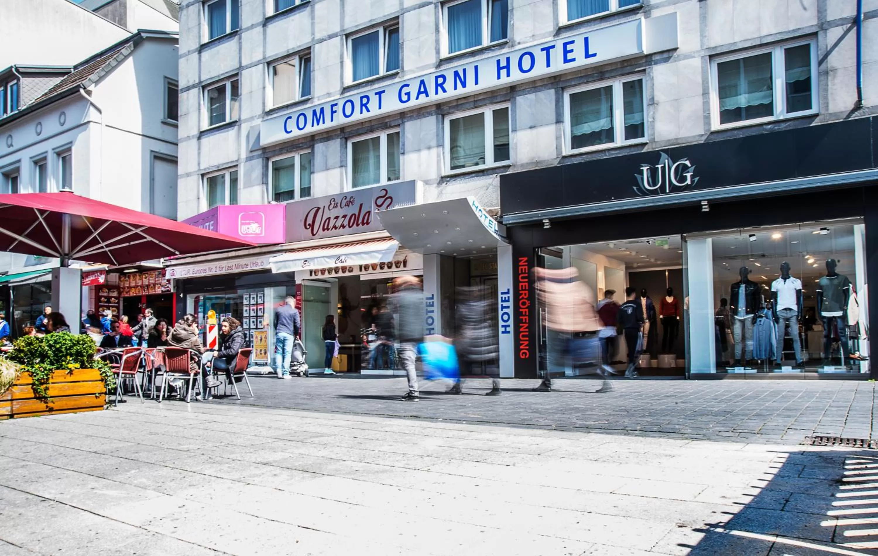 Property building in Comfort Garni Stadtzentrum Hotel