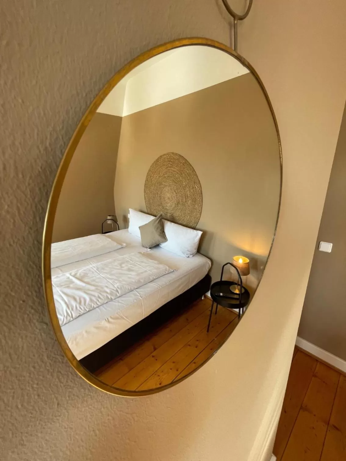 Bed in AUERSTEIN-Hotels auerstein & auerstein-mono