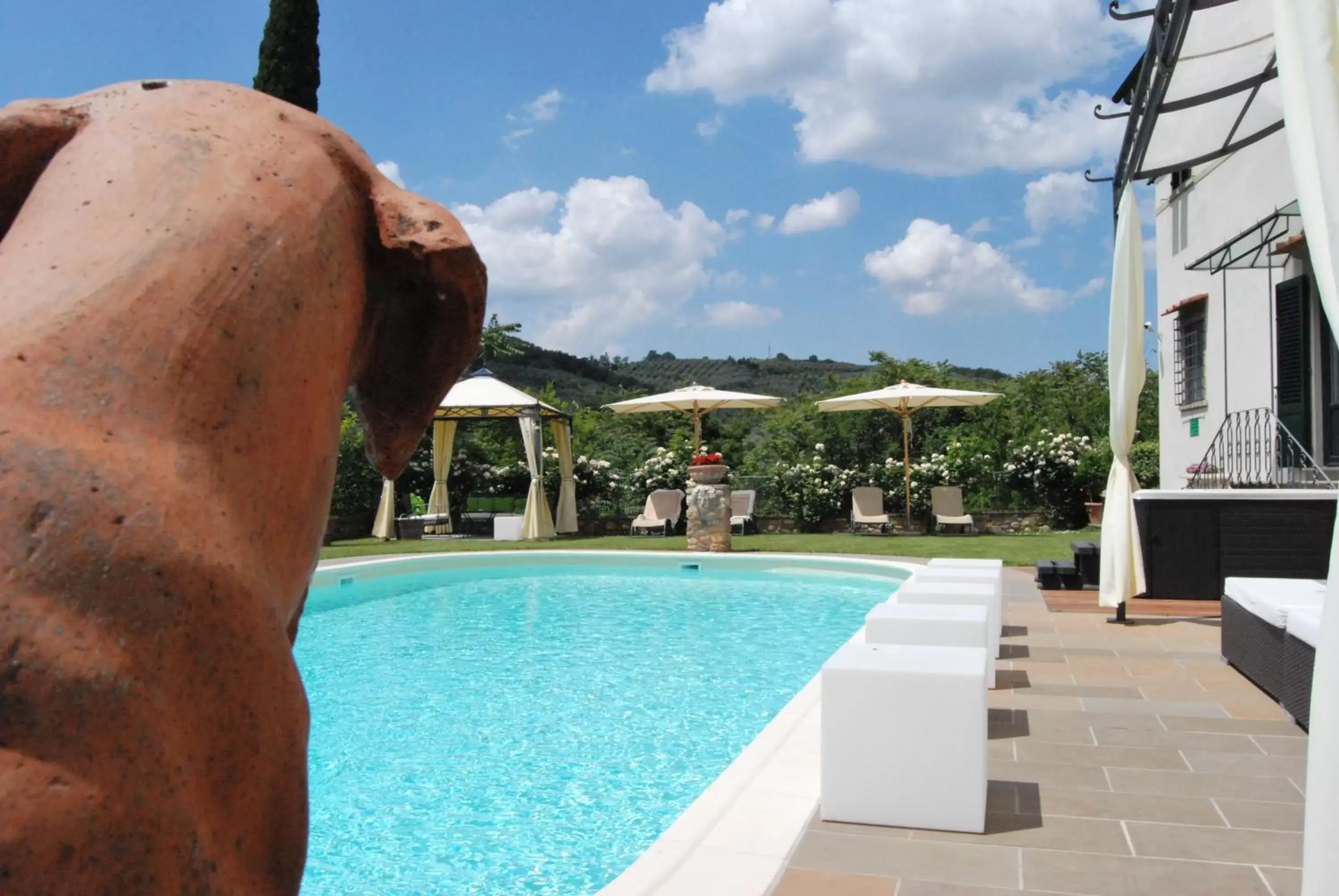Garden, Swimming Pool in Villa Il Sasso - Dimora d'Epoca