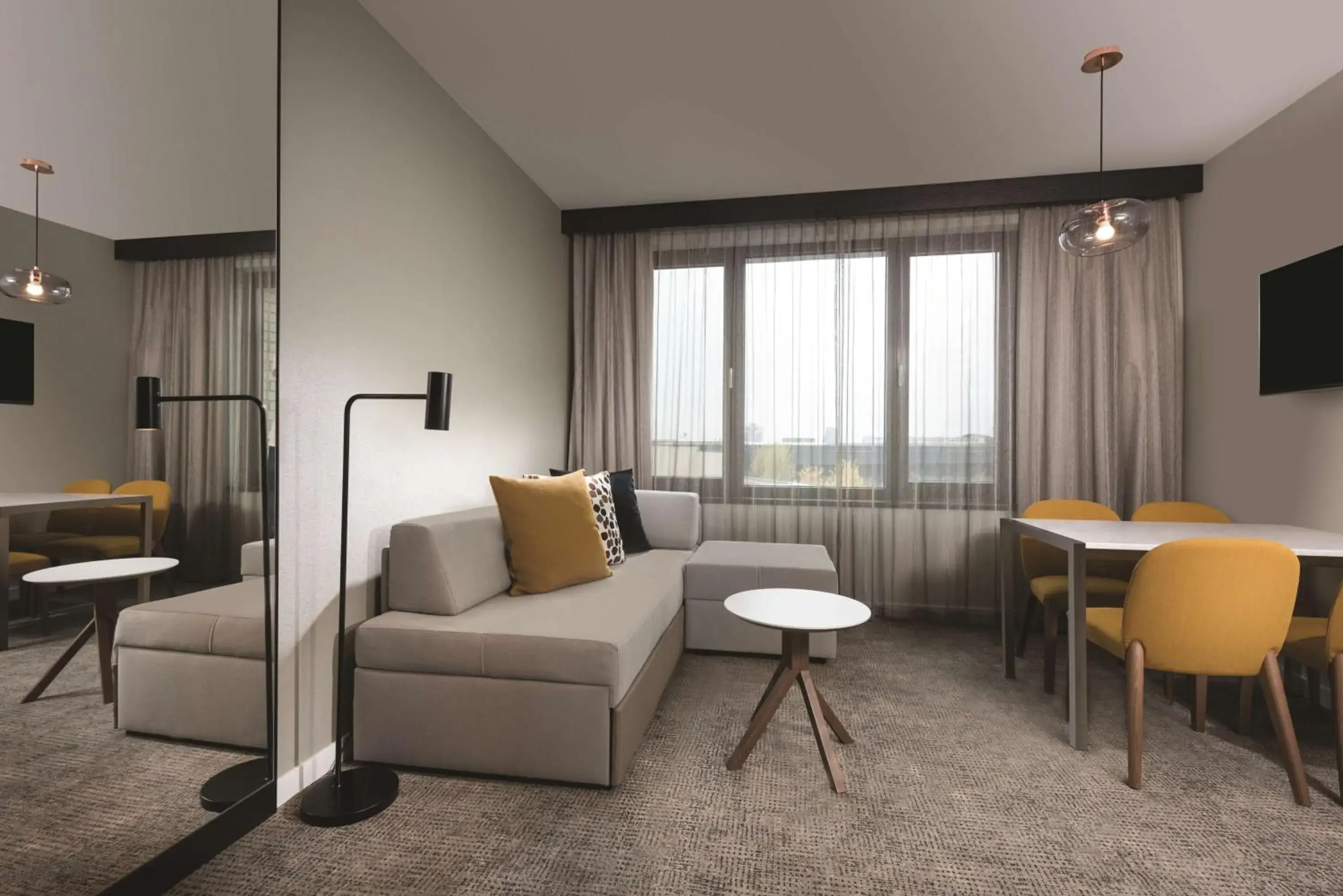 Bedroom in Adina Apartment Hotel Frankfurt Westend Bedroom in Adina Apartment Hotel Frankfurt Westend