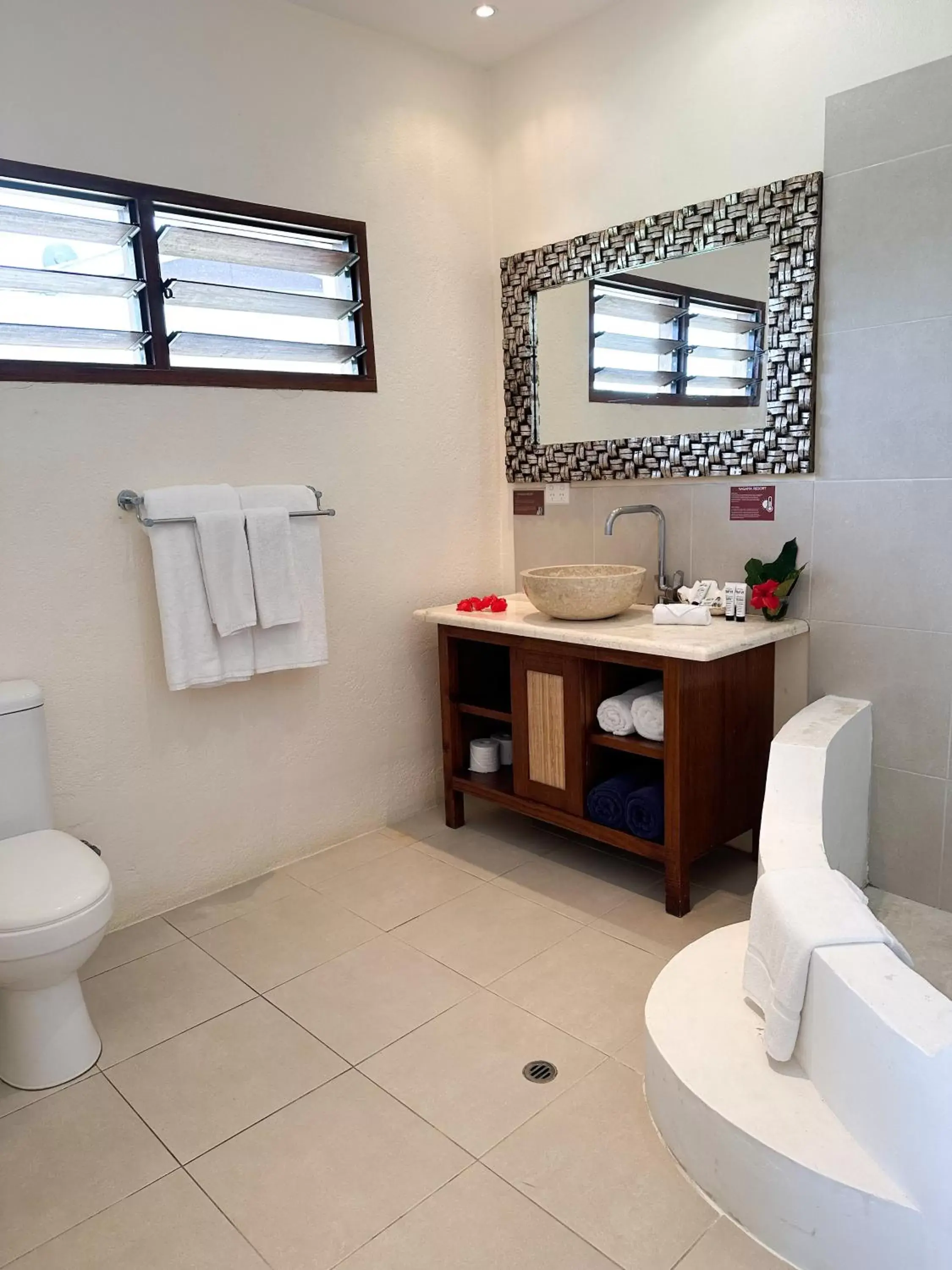 Bathroom in Nasama Resort