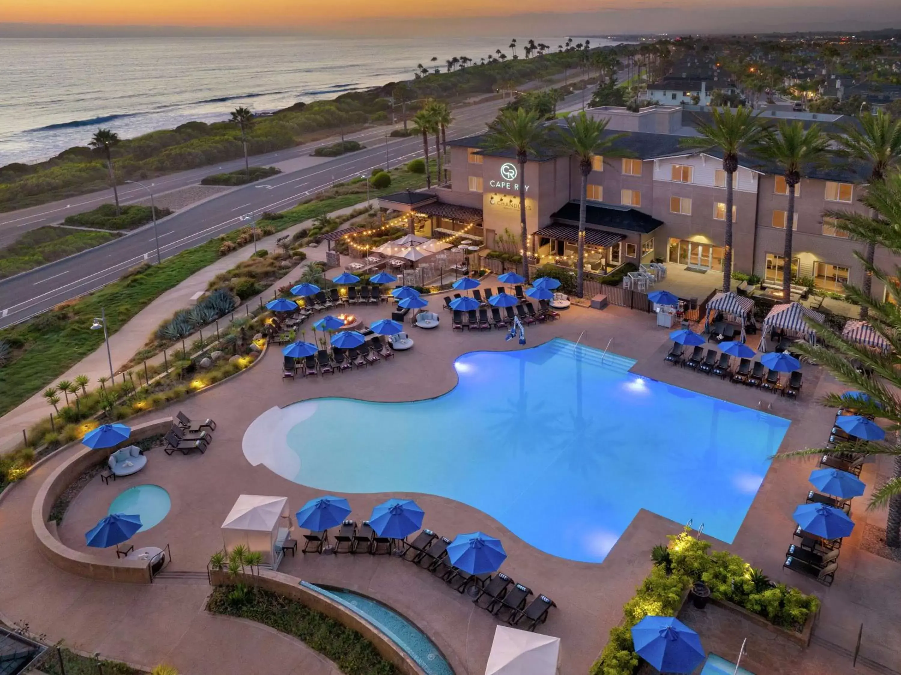Property building, Pool View in Cape Rey Carlsbad Beach, A Hilton Resort & Spa