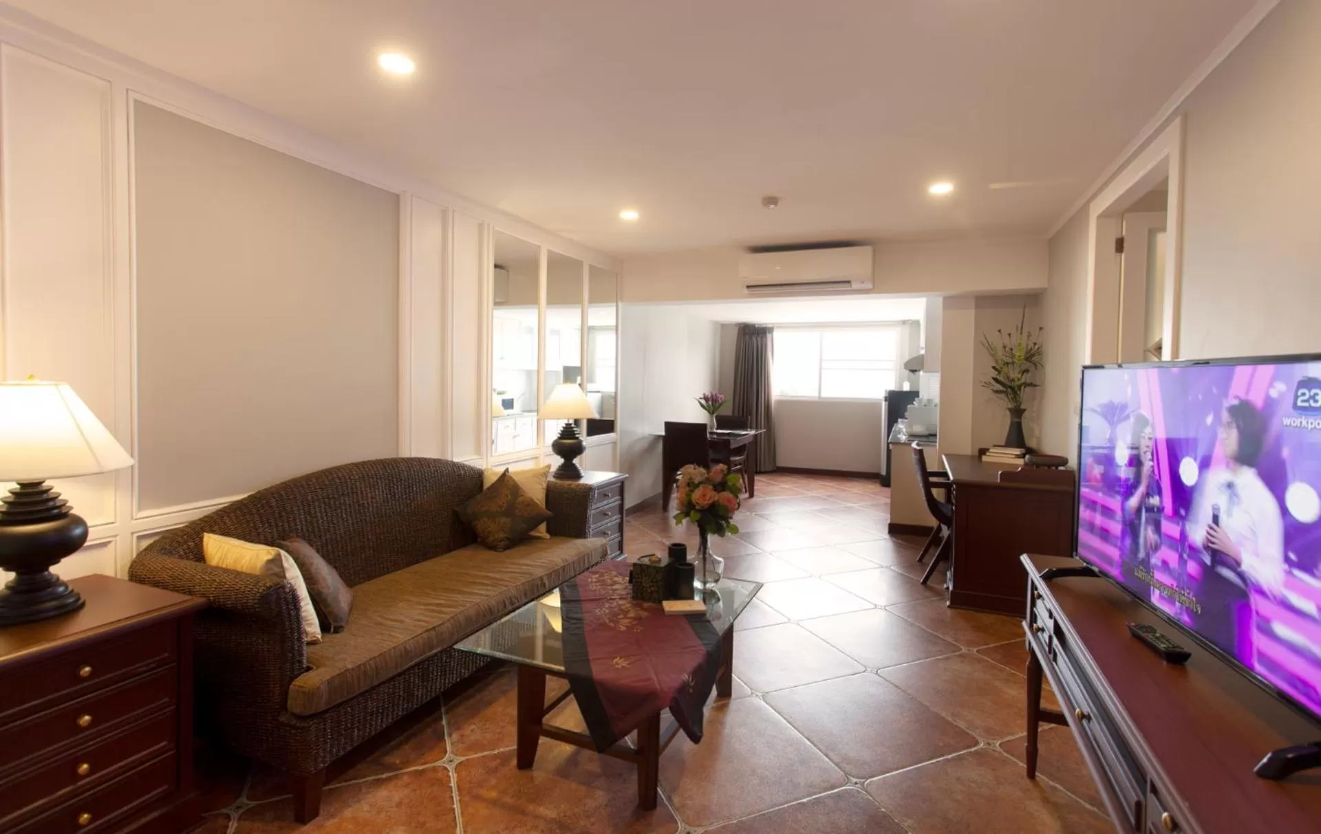 Living room in Viangbua Mansion