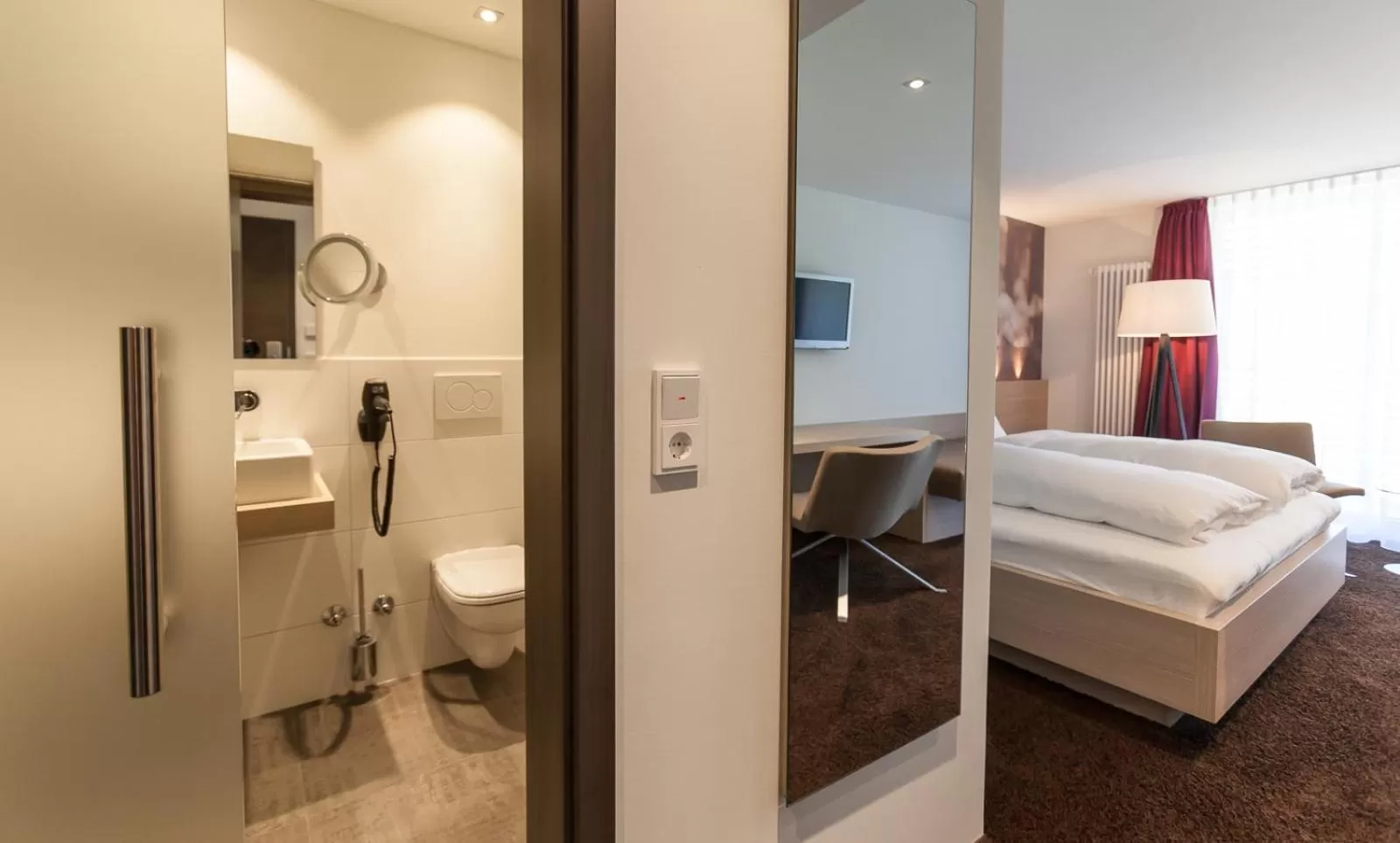 Bed in Bollenhuthotel Kirnbacher Hof