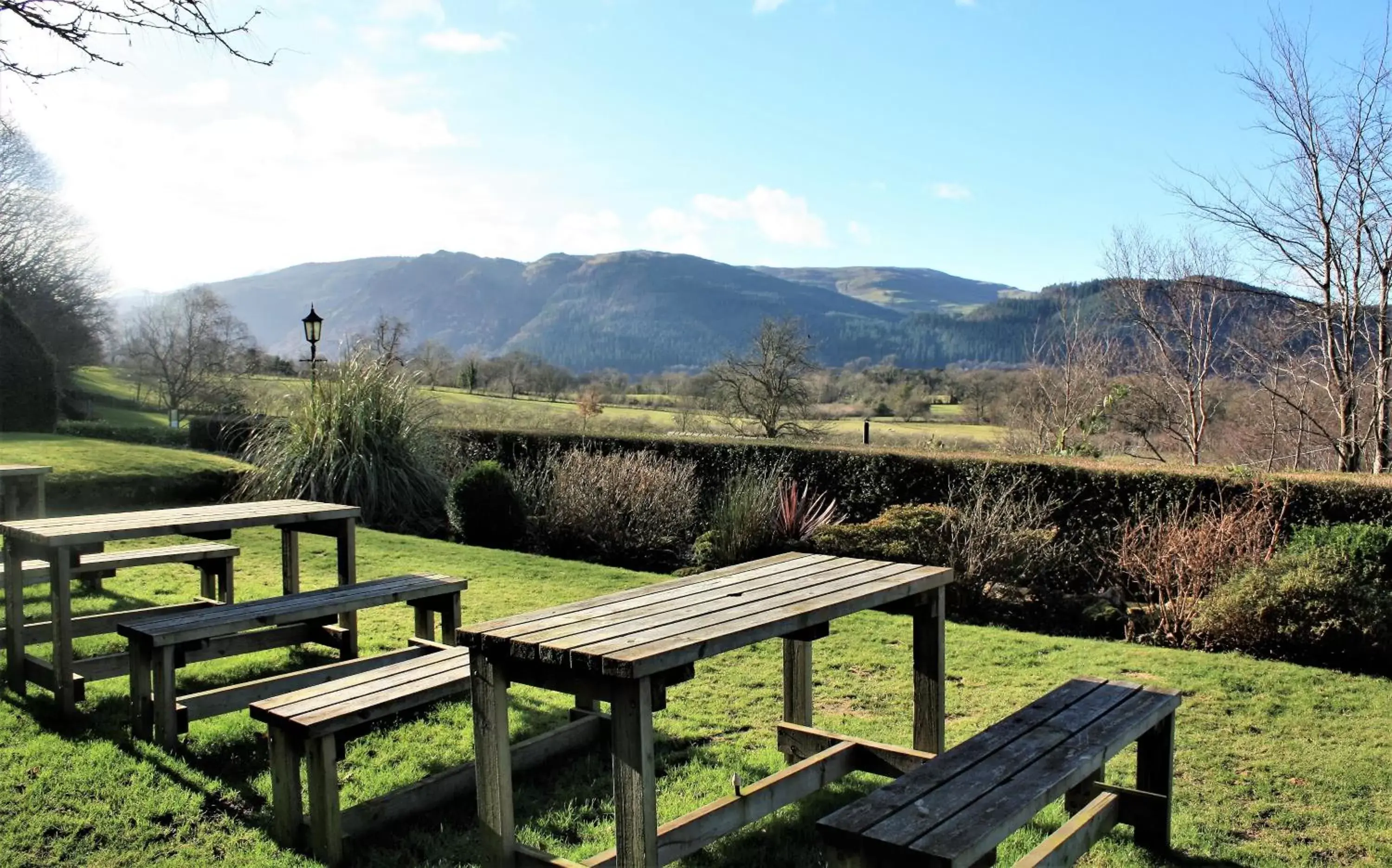 Garden view, Mountain View in Ravenstone Manor