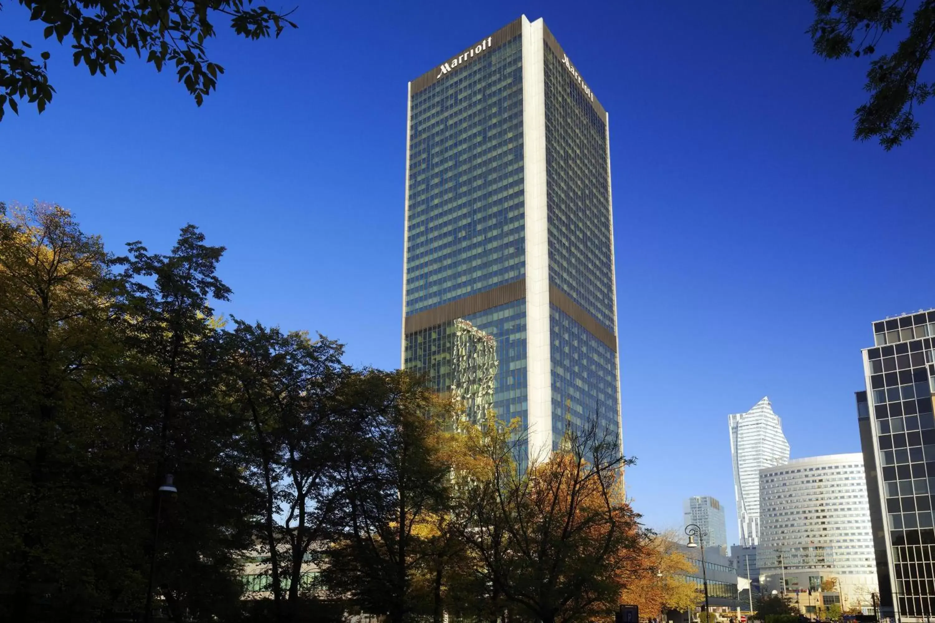 Property Building in Warsaw Marriott Hotel