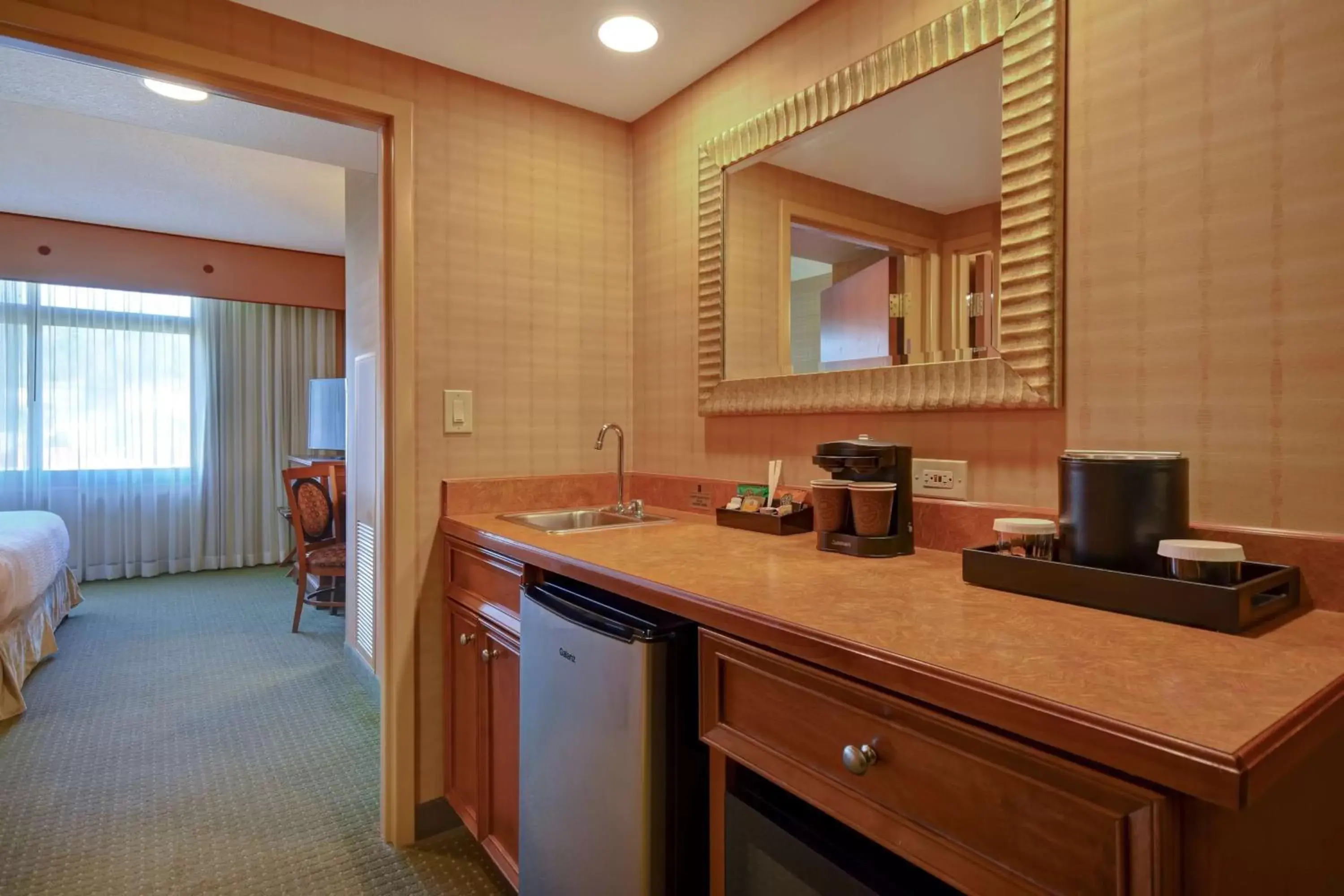 Photo of the whole room, Kitchen/Kitchenette in Embassy Suites Hot Springs - Hotel & Spa