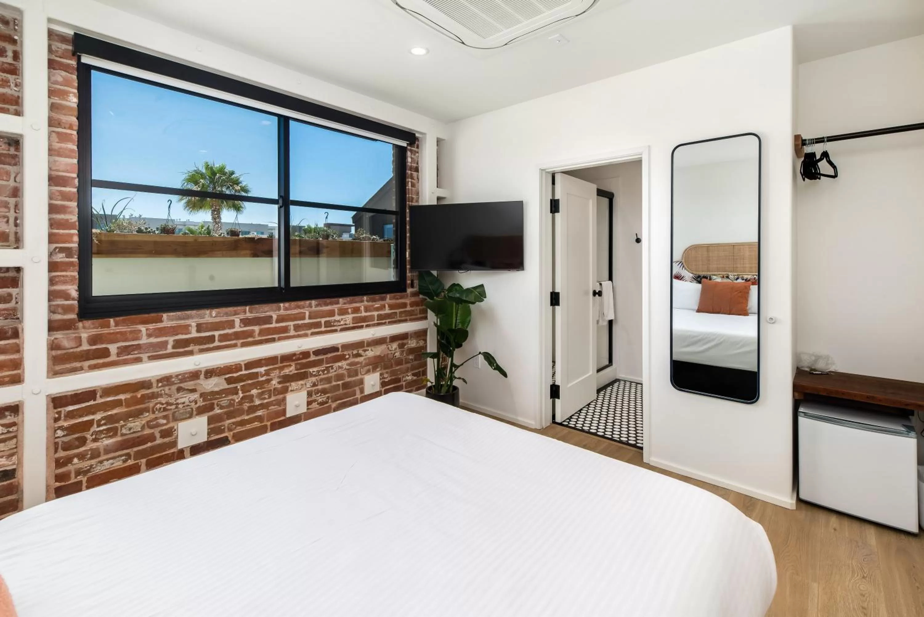 Bed in The Brick Boutique Hotel