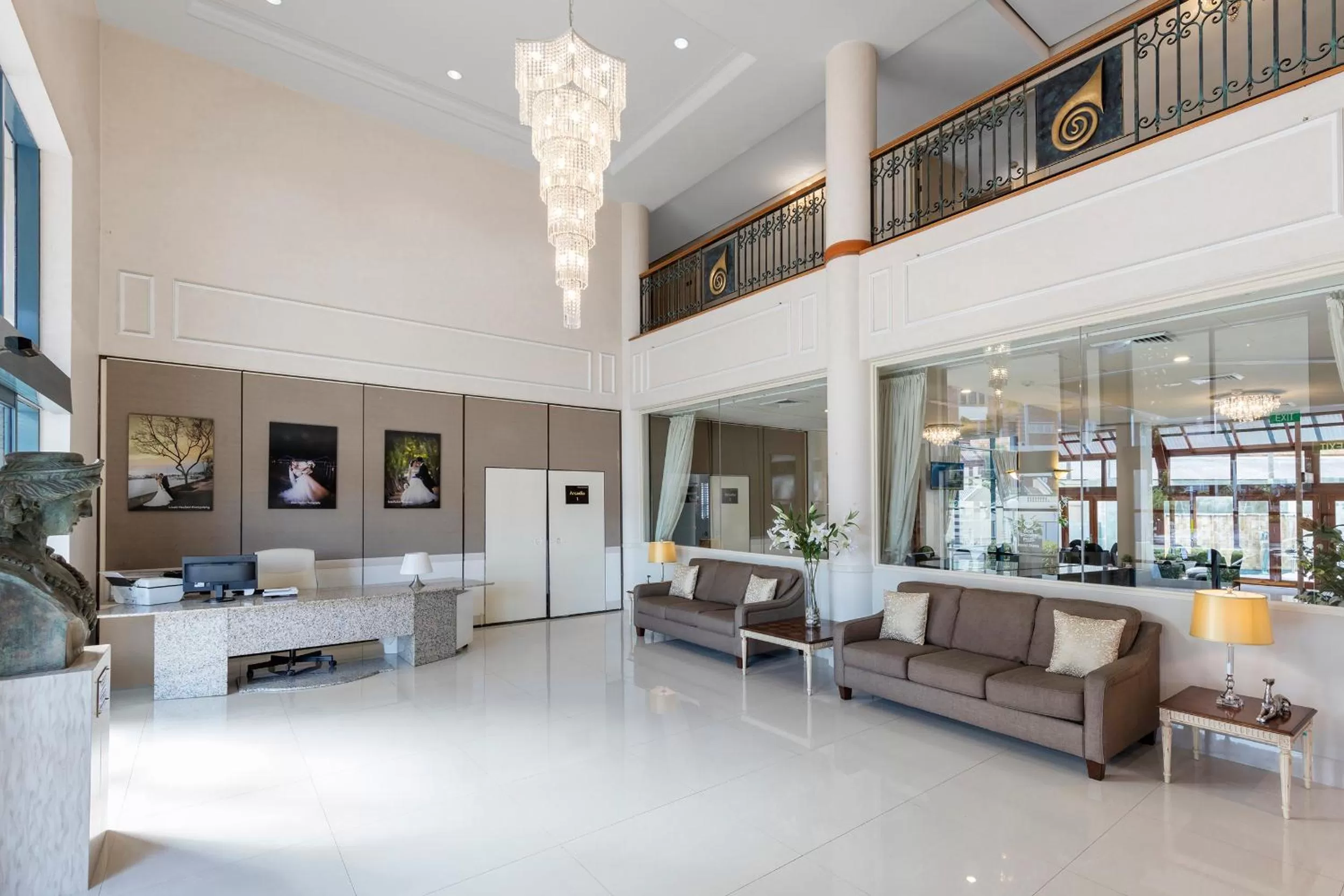 Lobby or reception in Hotel Diana Woolloongabba