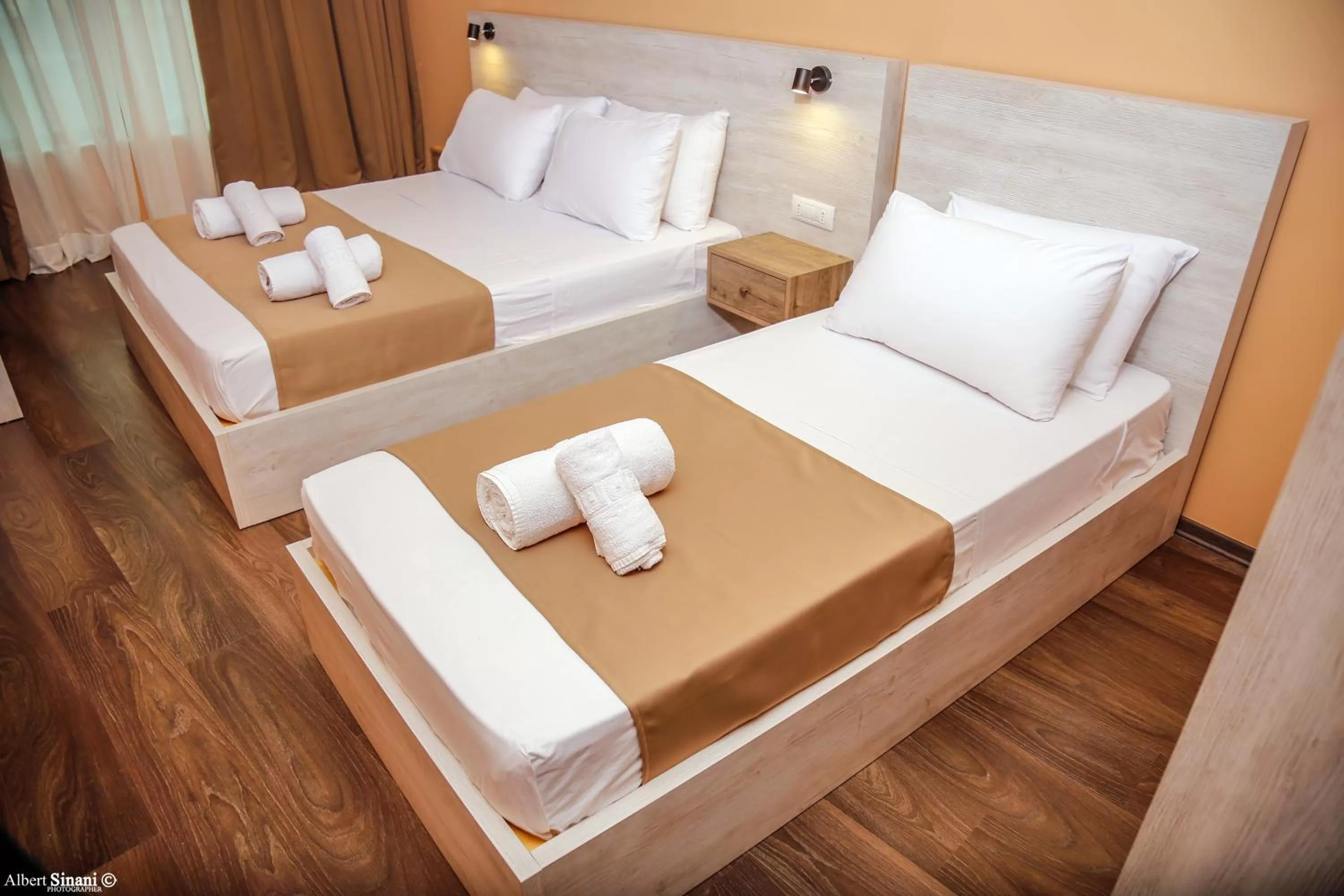 Bed in Arc Hotel Tirana