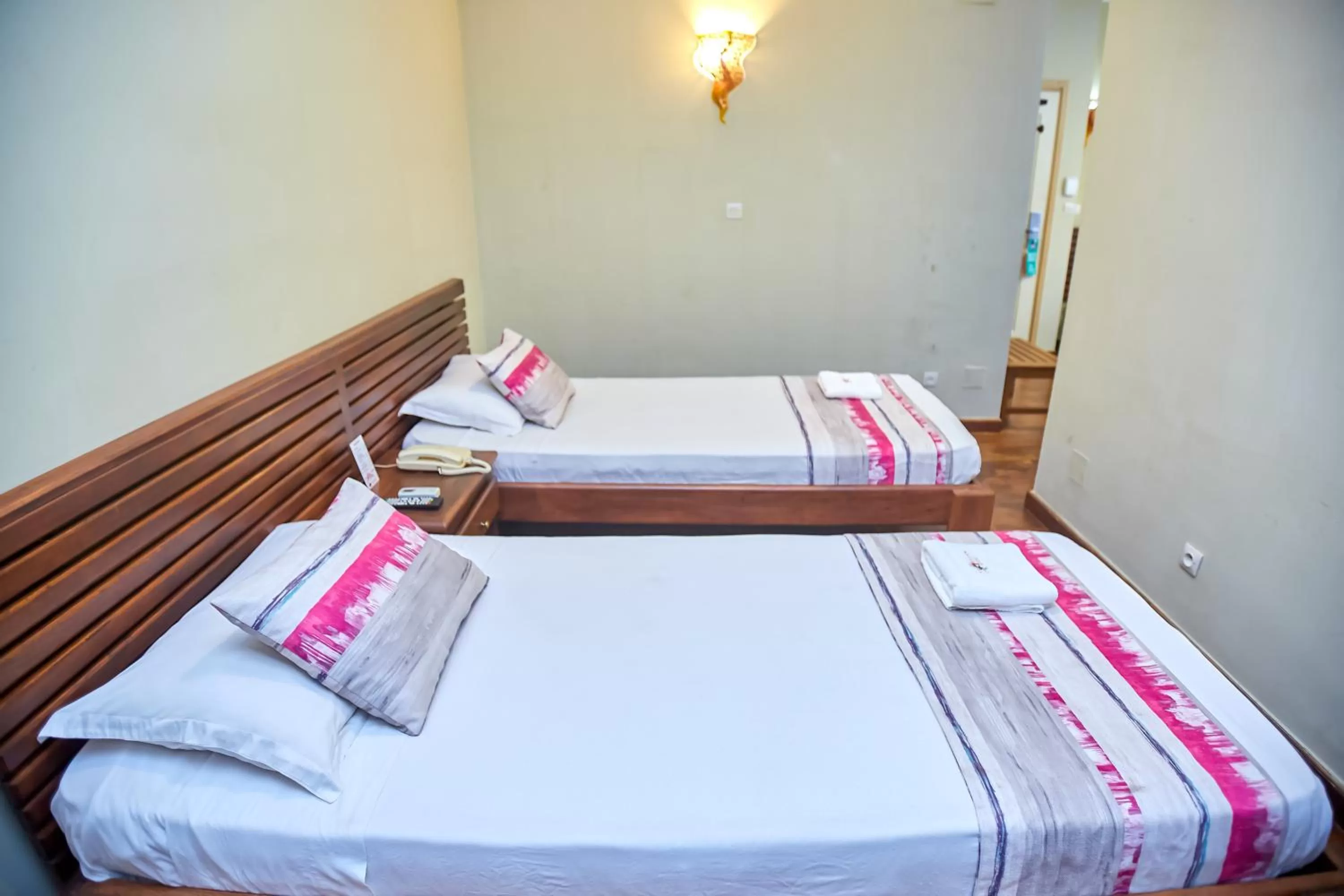 Bed in Anjary Hotel Antananarivo