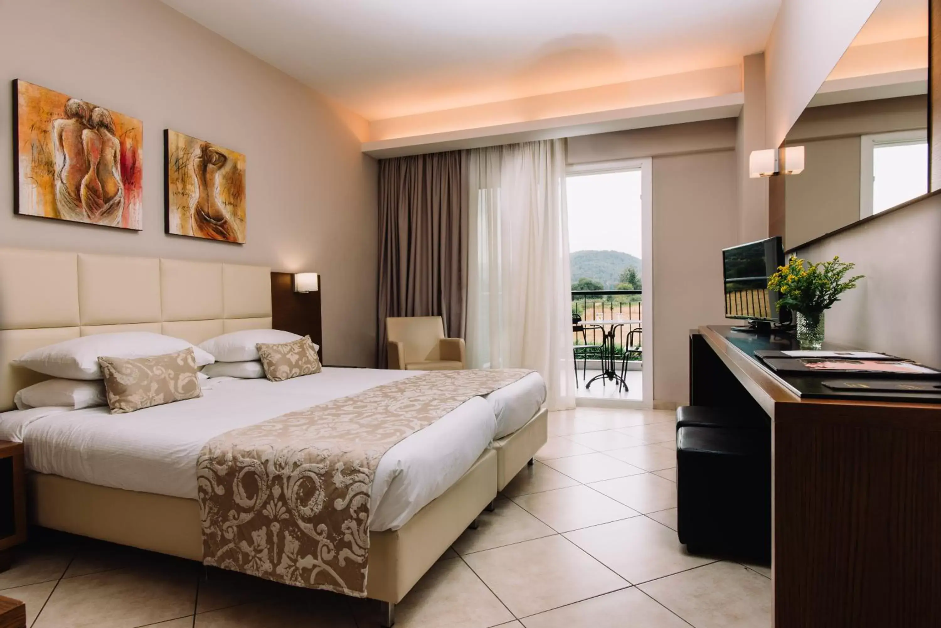 Bed in Aar Hotel & Spa Ioannina