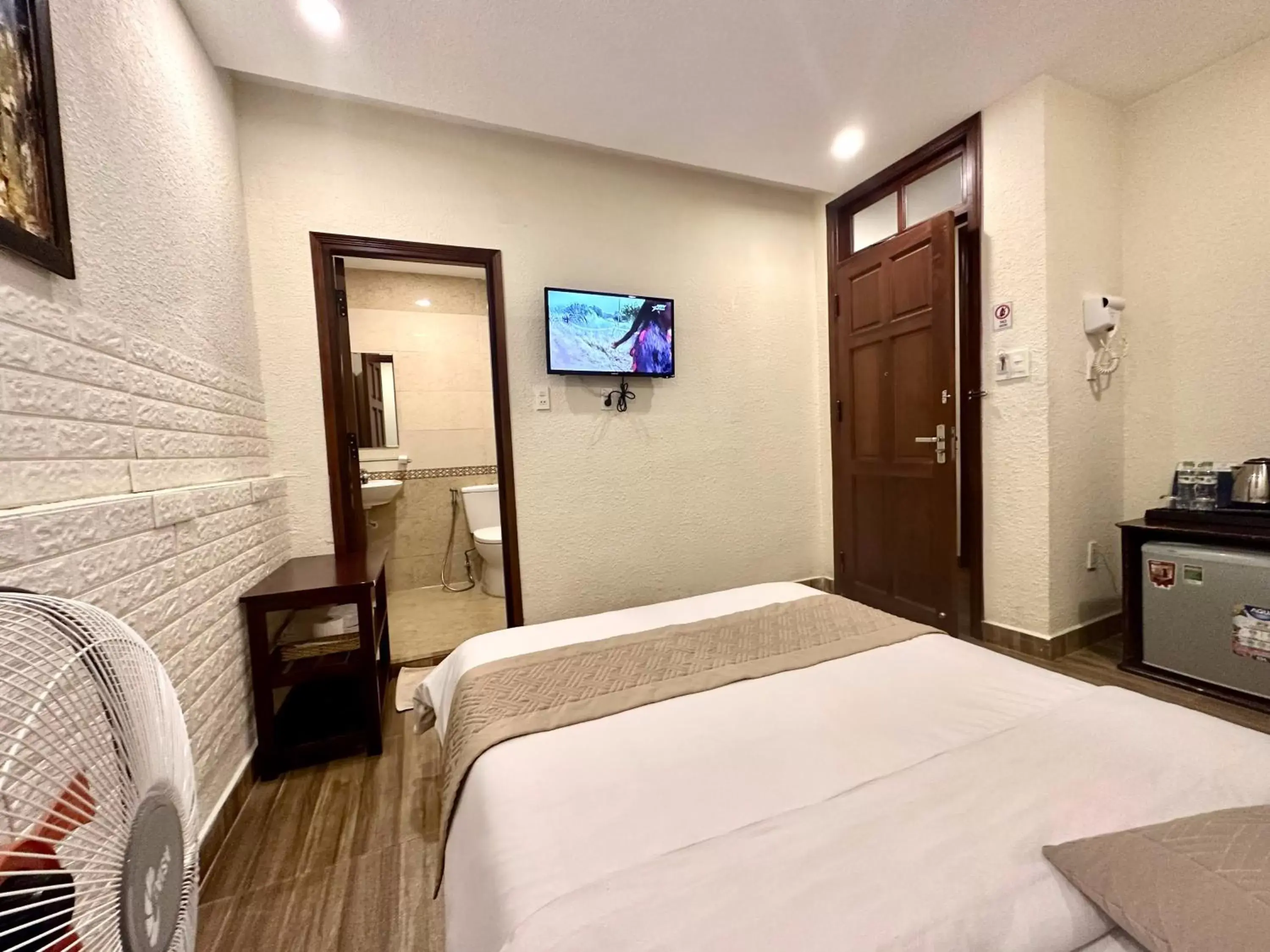 Bedroom, Bed in Nam Xuan Premium Hotel