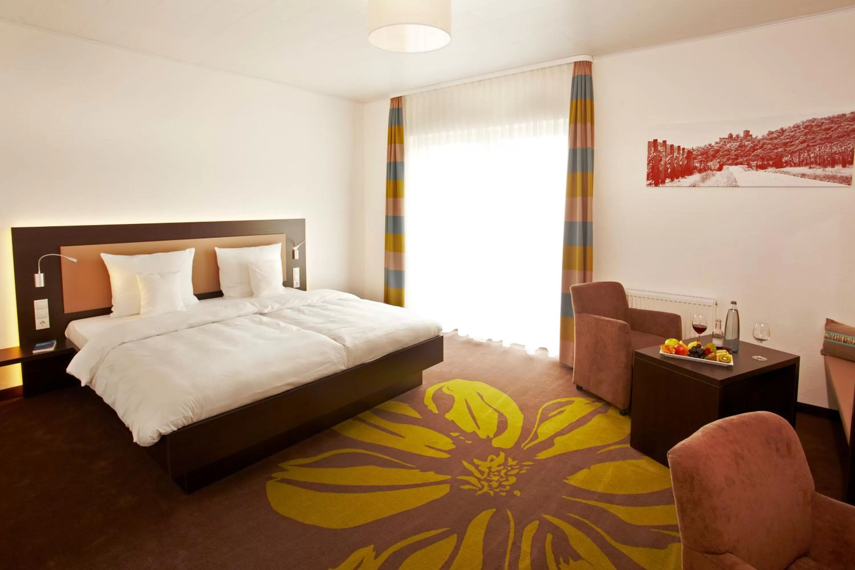 Photo of the whole room, Bed in Das Prinzregent