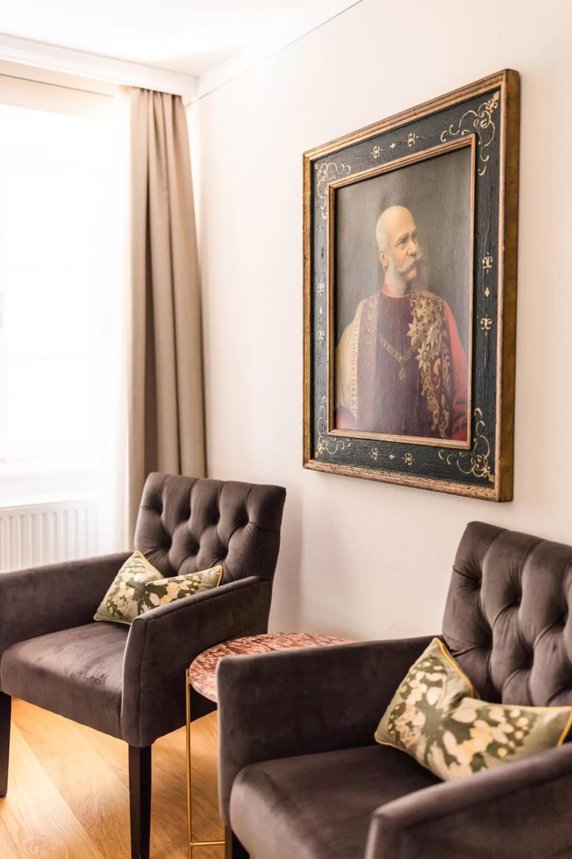 Seating Area in Boutiquehotel Amadeus