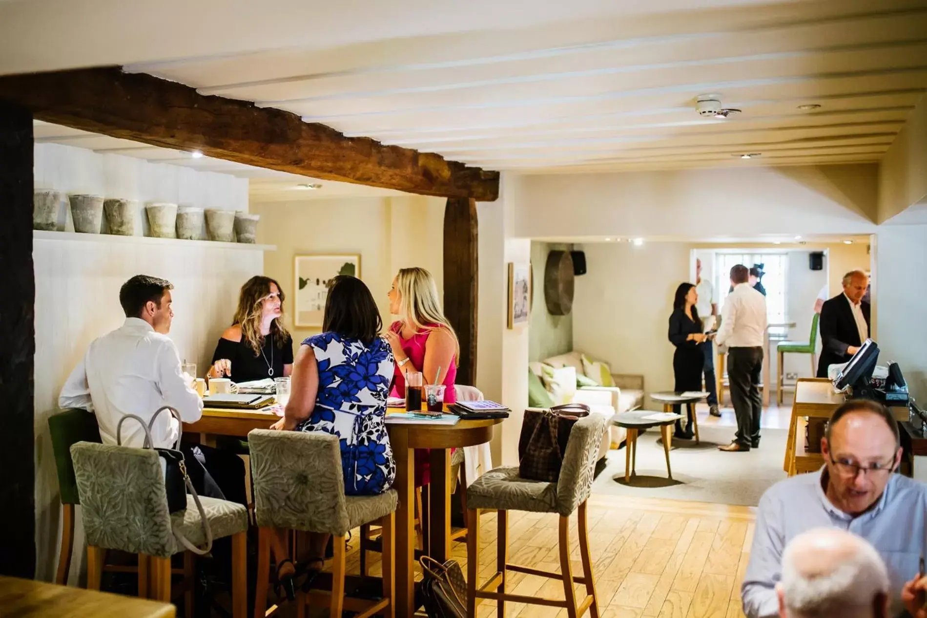Restaurant/places to eat, Guests in Lodge at Bristol