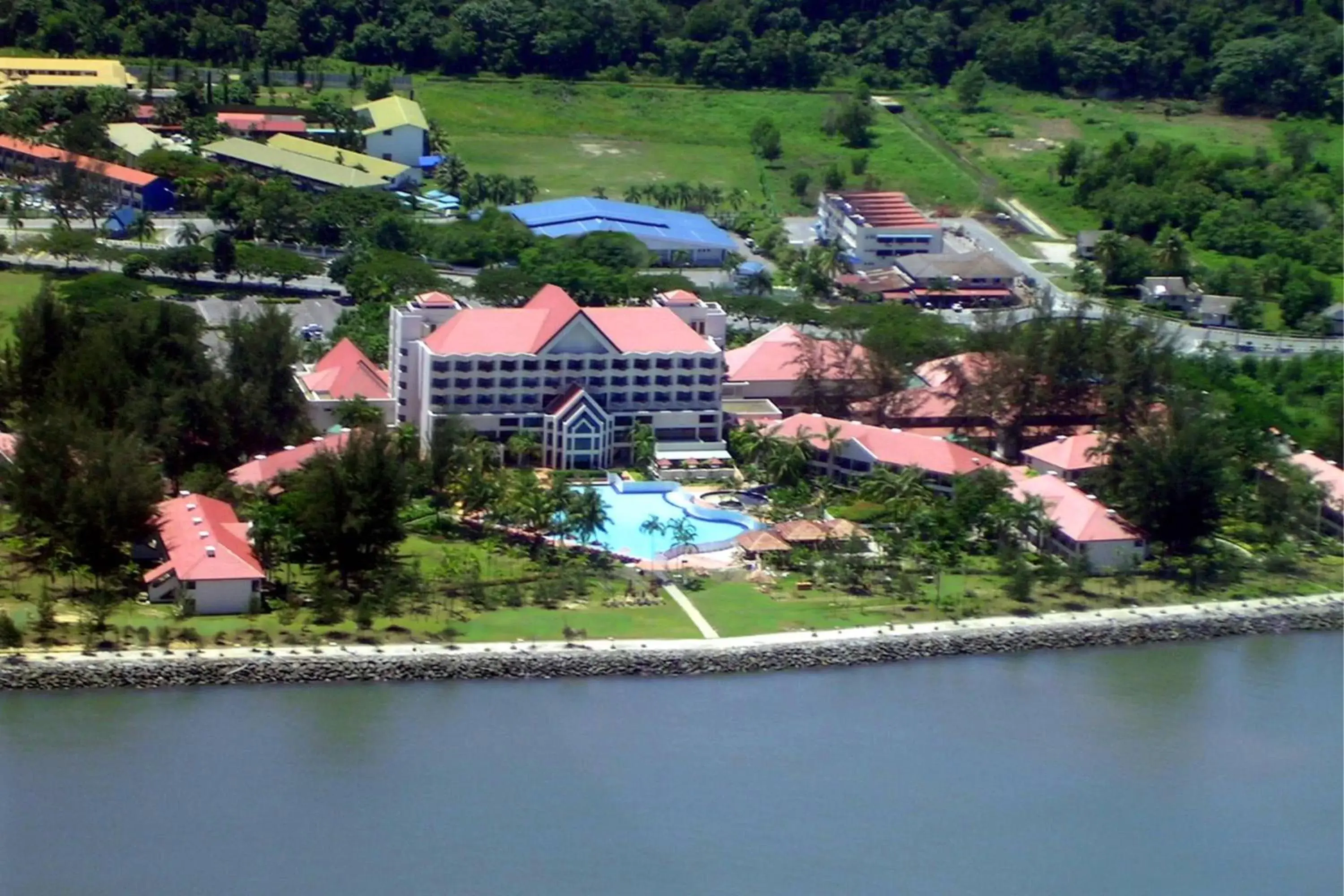 Property building, Bird's-eye View in Miri Marriott Resort & Spa