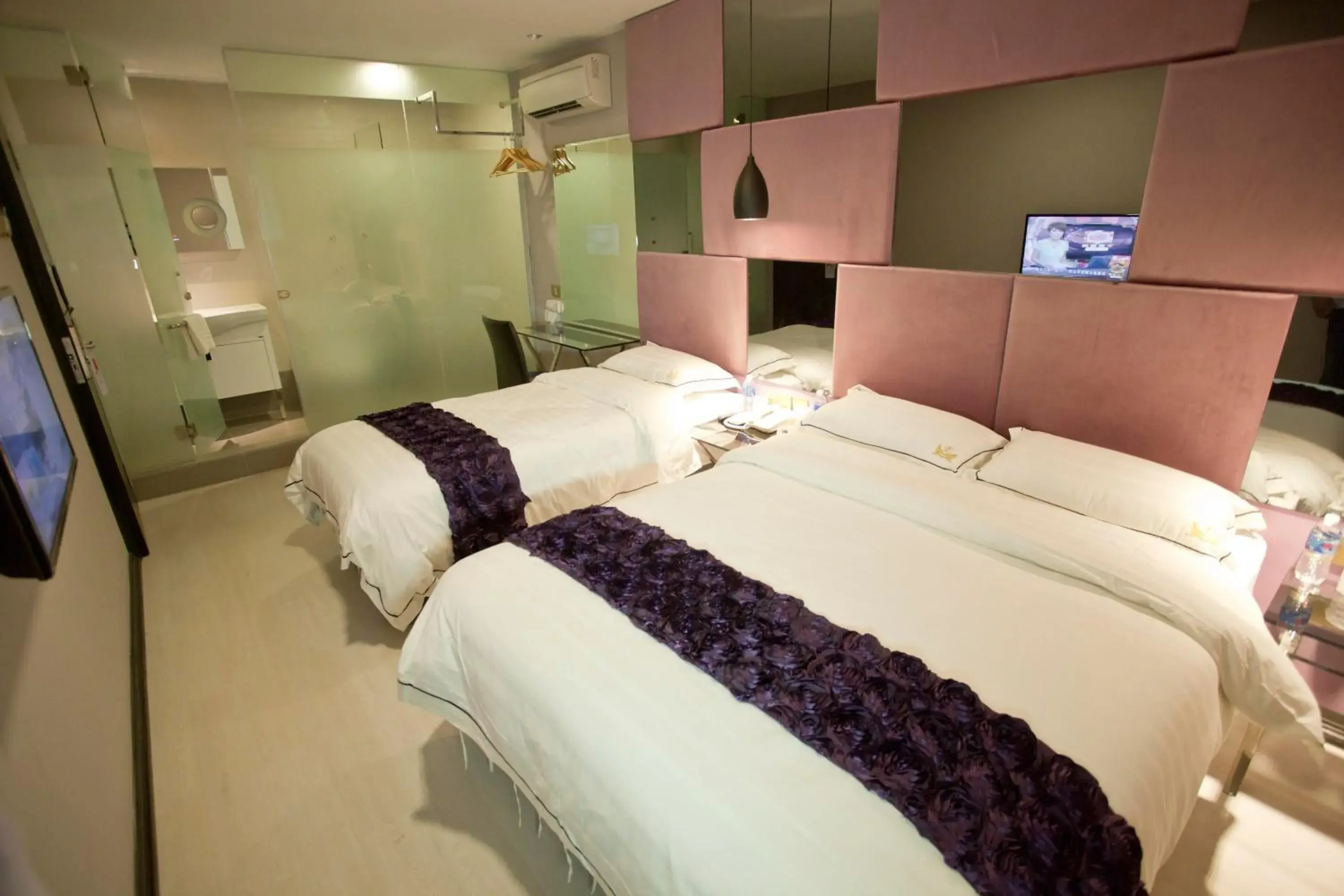 Photo of the whole room, Bed in Euro+ Hotel Johor Bahru