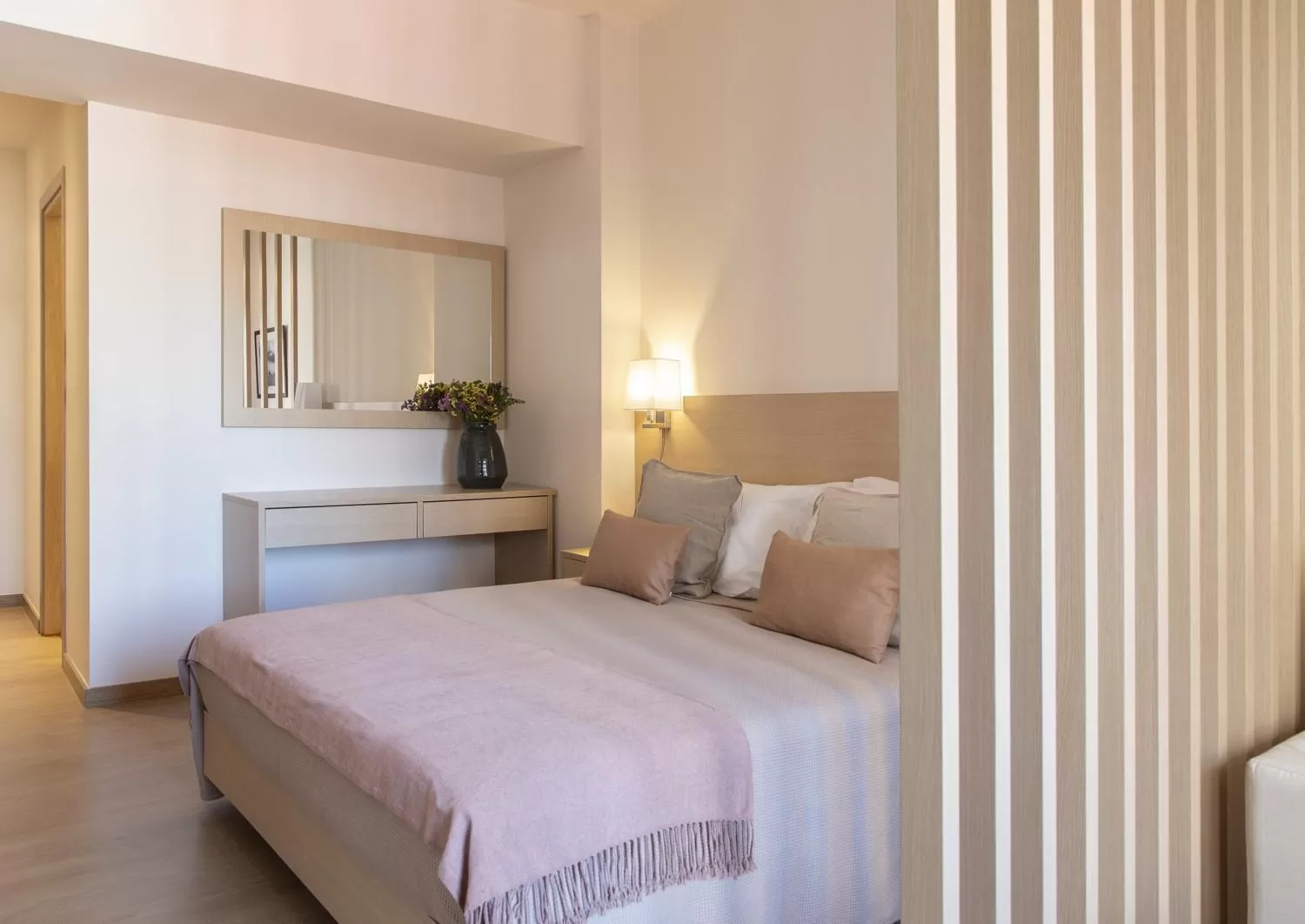 Bed in Gallery Suites & Residences Piraeus