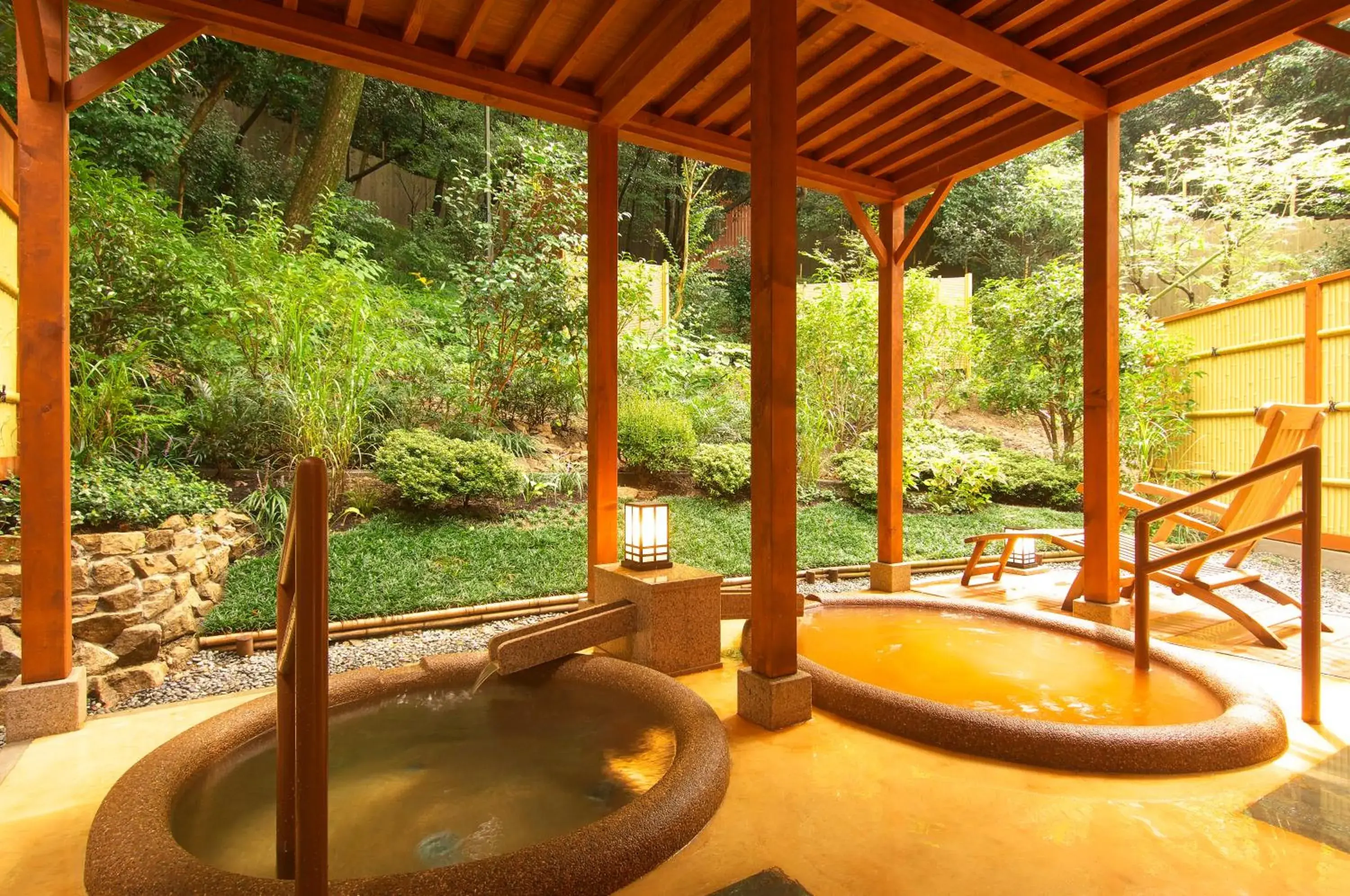 Hot Spring Bath in Arima Onsen Taketoritei Maruyama Ryokan