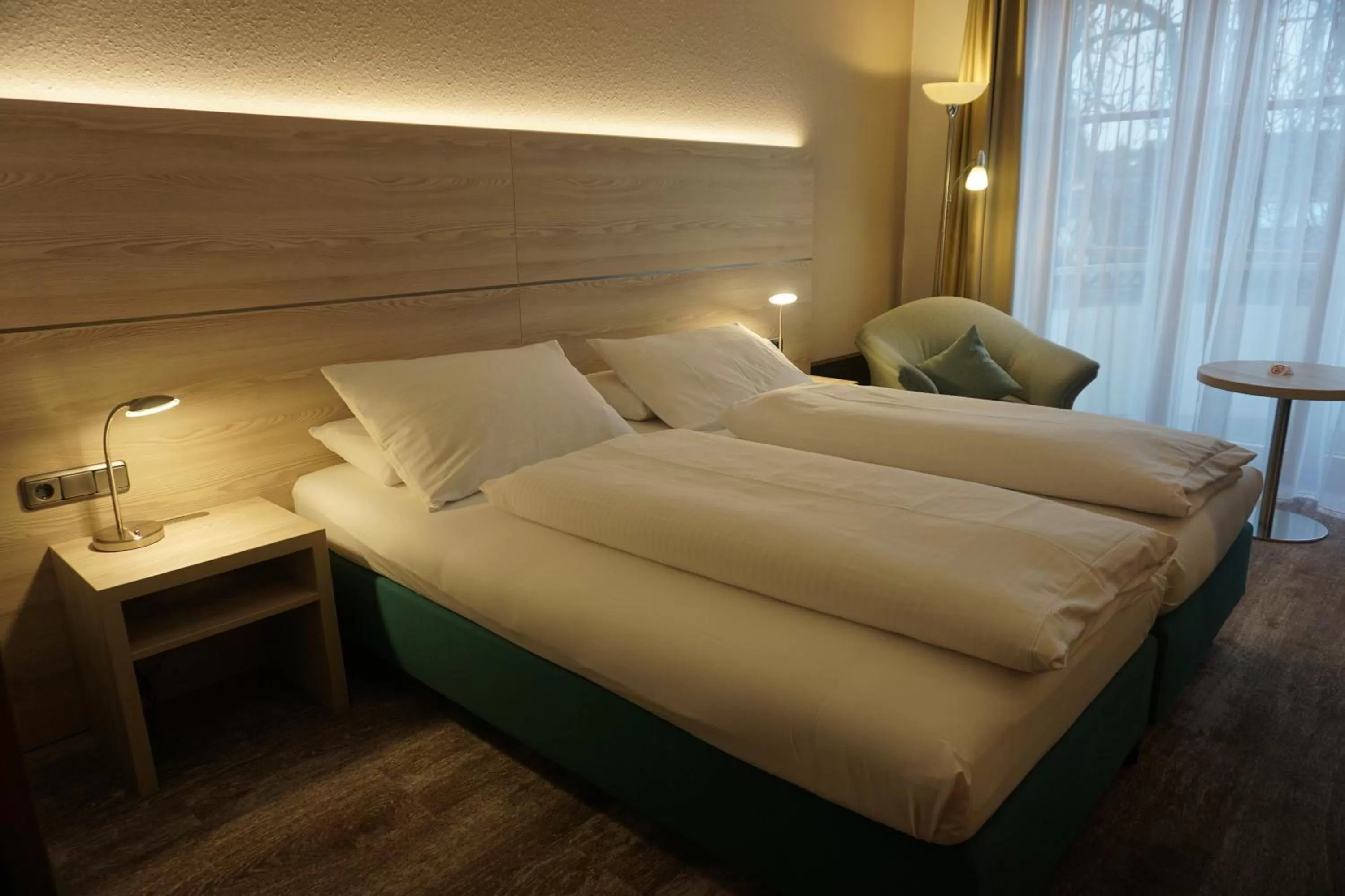 Photo of the whole room, Bed in Hotel Kastanienhof