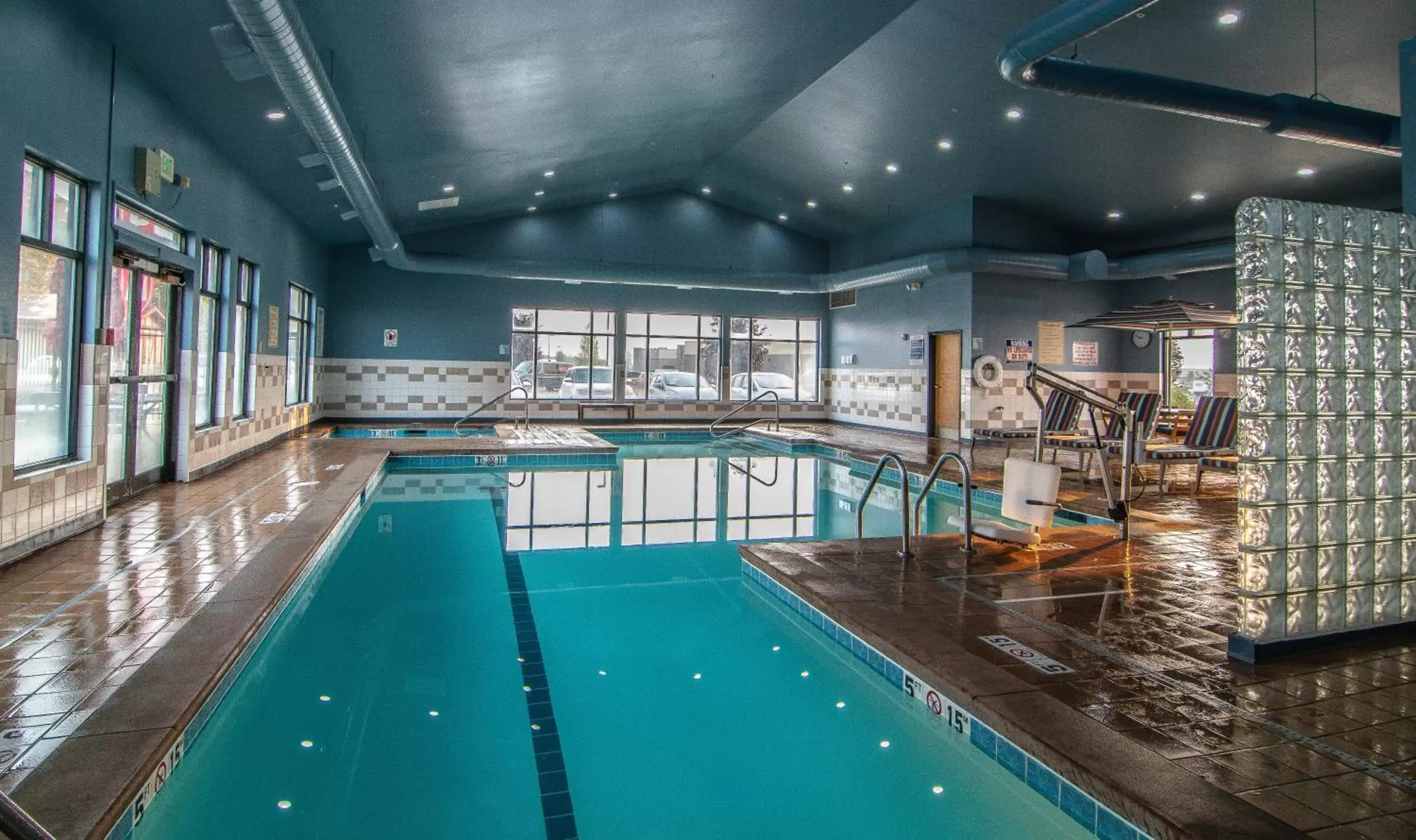 Swimming Pool in Holiday Inn Express Hotel & Suites Kalispell, an IHG Hotel