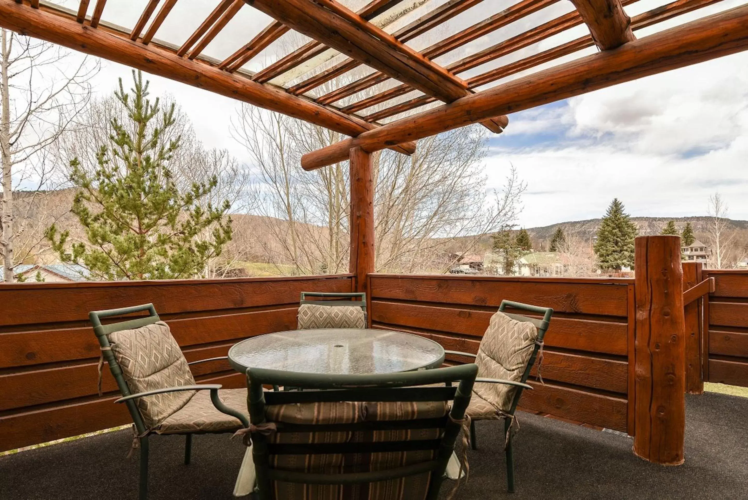 Patio in Chipeta Lodge