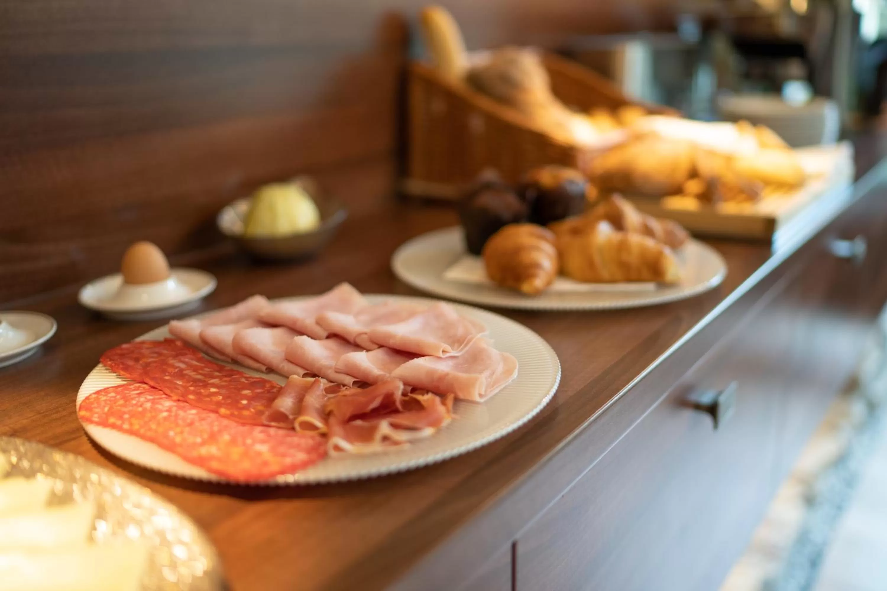 Continental breakfast in Hotel Anna