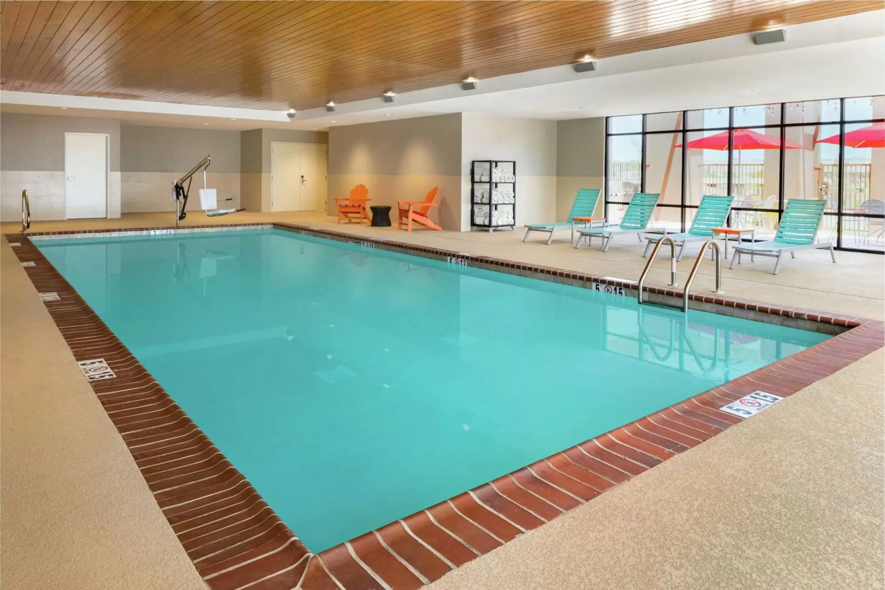 Pool view in Home2 Suites by Hilton Alexandria Pool view in Home2 Suites by Hilton Alexandria