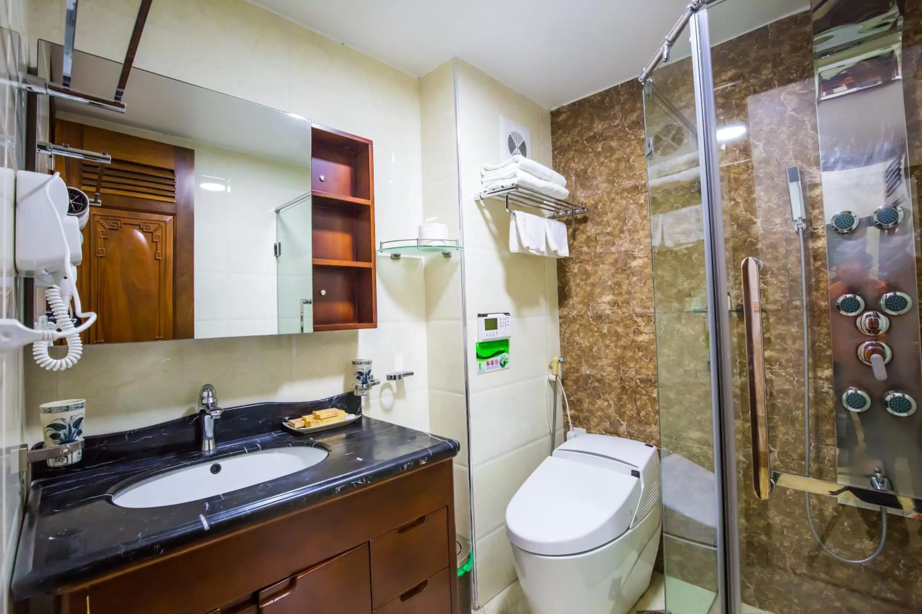 Shower in Hanoi Stella Hotel