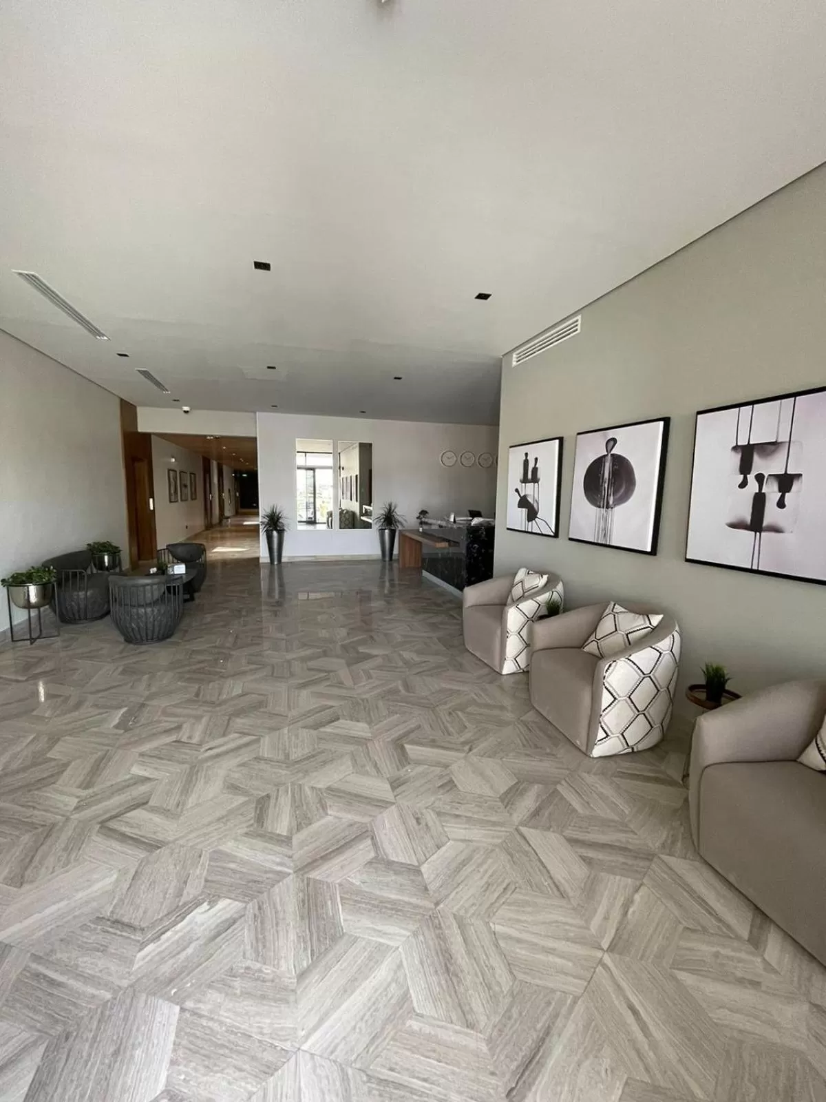 Seating area in Voyage Residence فوياج ريسيدنس للشقق المخدومة