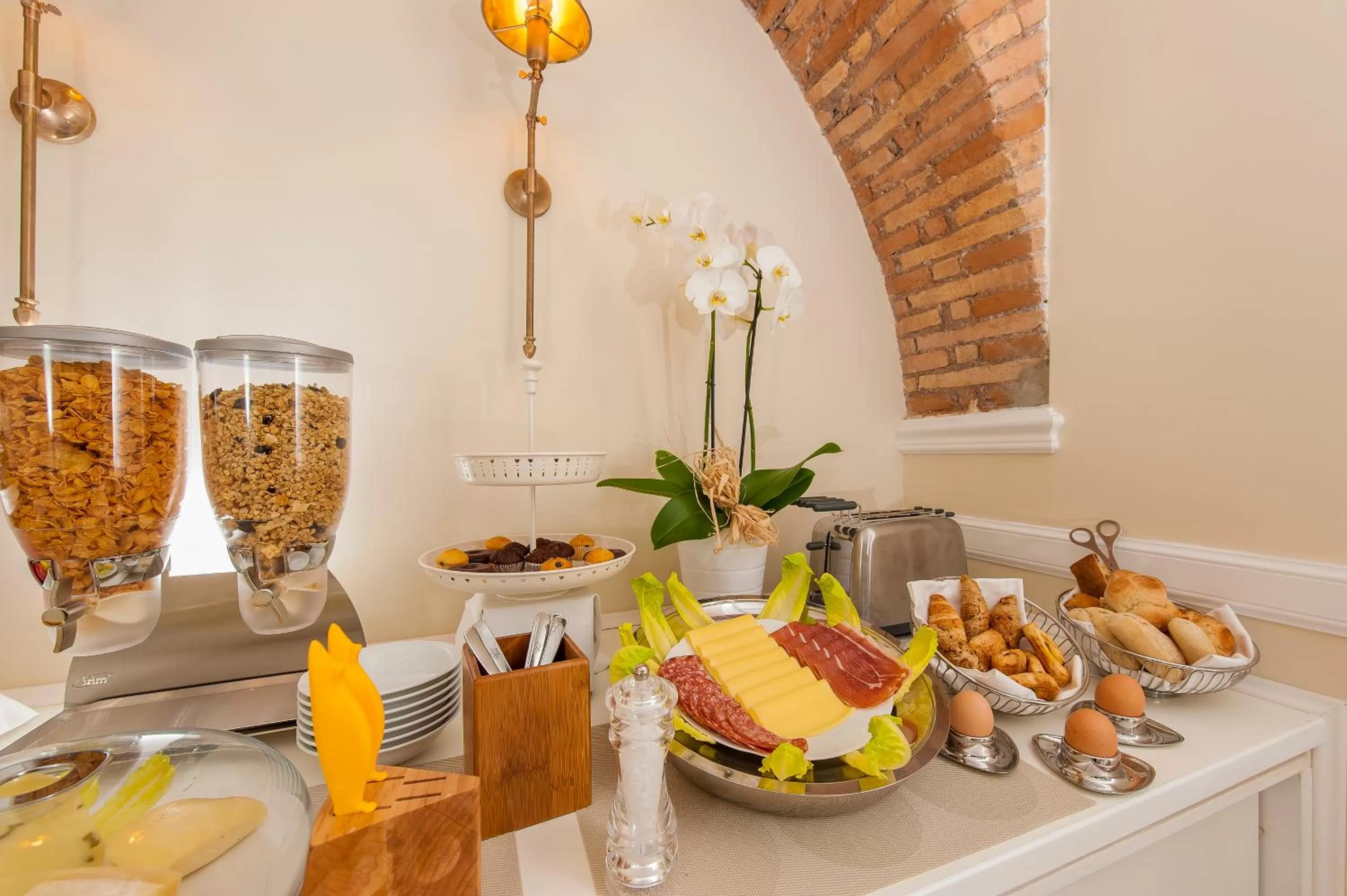 Breakfast in La Residenza del Sole al Pantheon