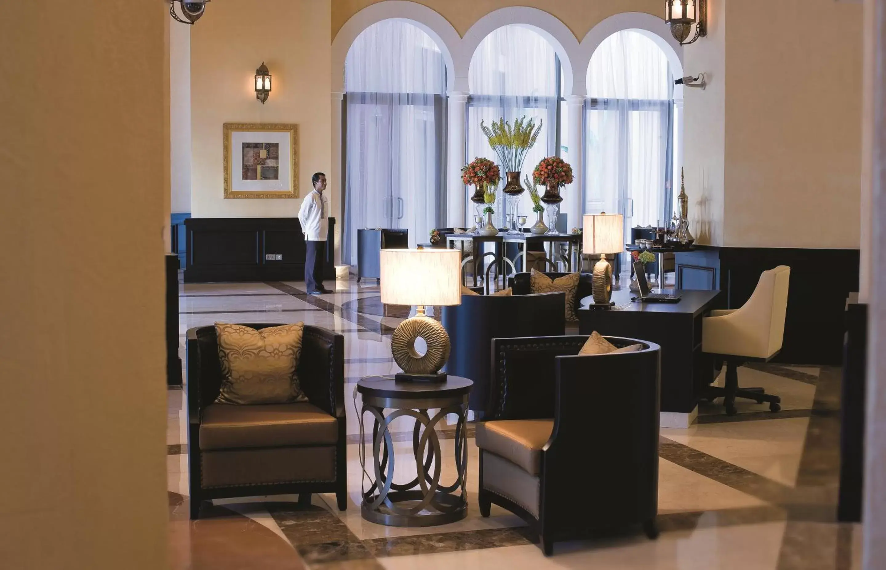 Lobby or reception, Restaurant/Places to Eat in Oaks Ibn Battuta Gate Dubai