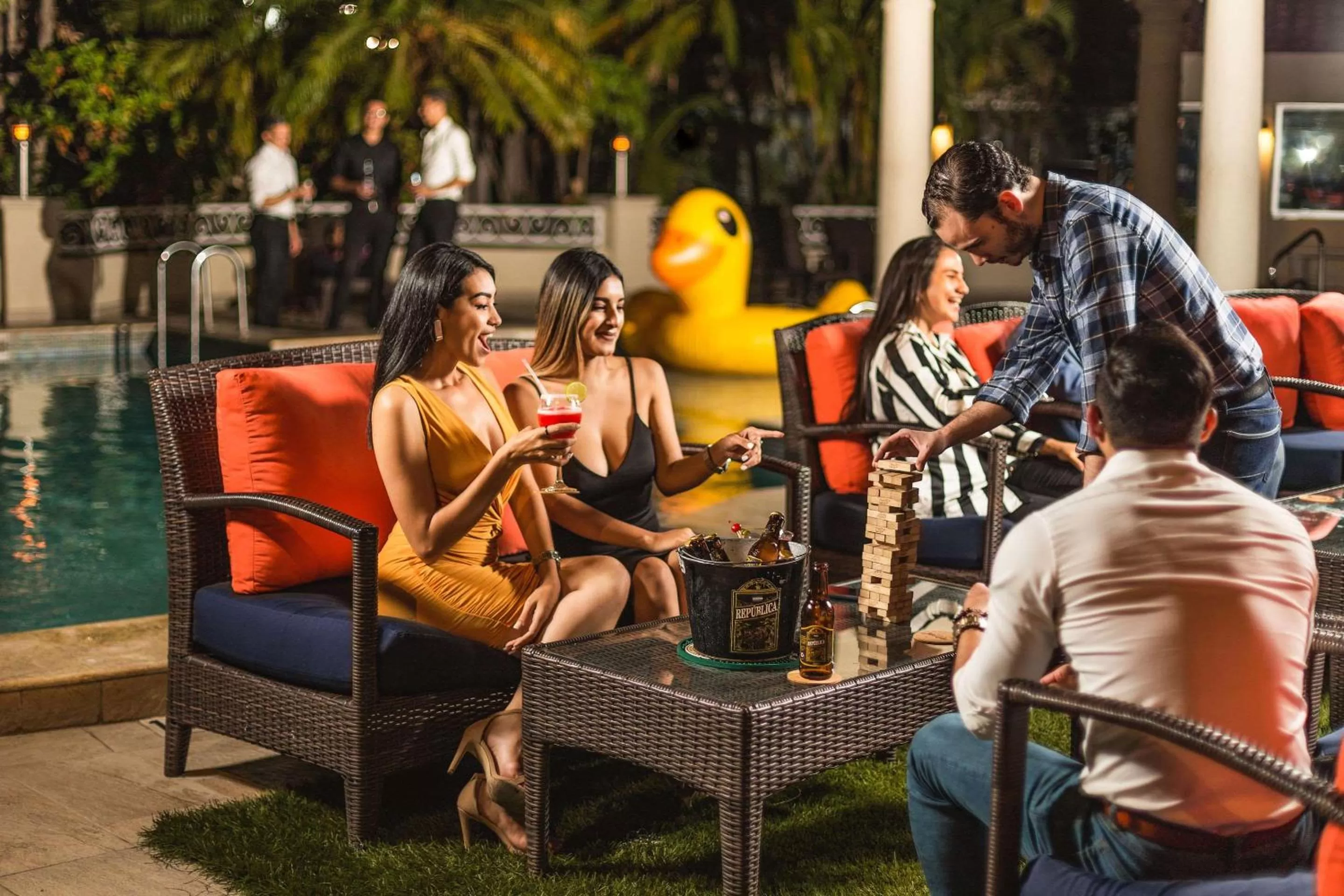 Swimming pool in Clarion Hotel Real Tegucigalpa