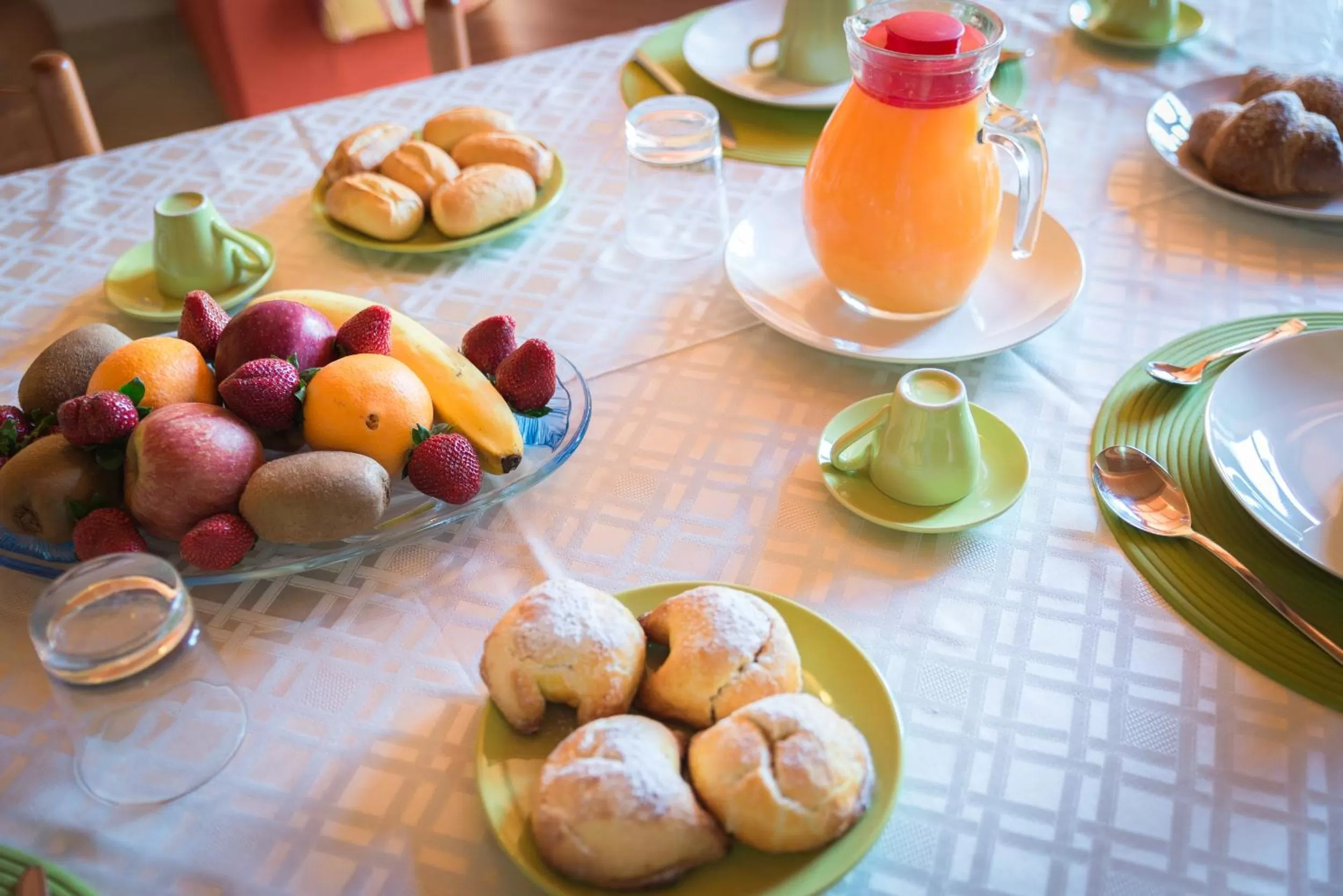 Food and drinks in B&B Il Girasole