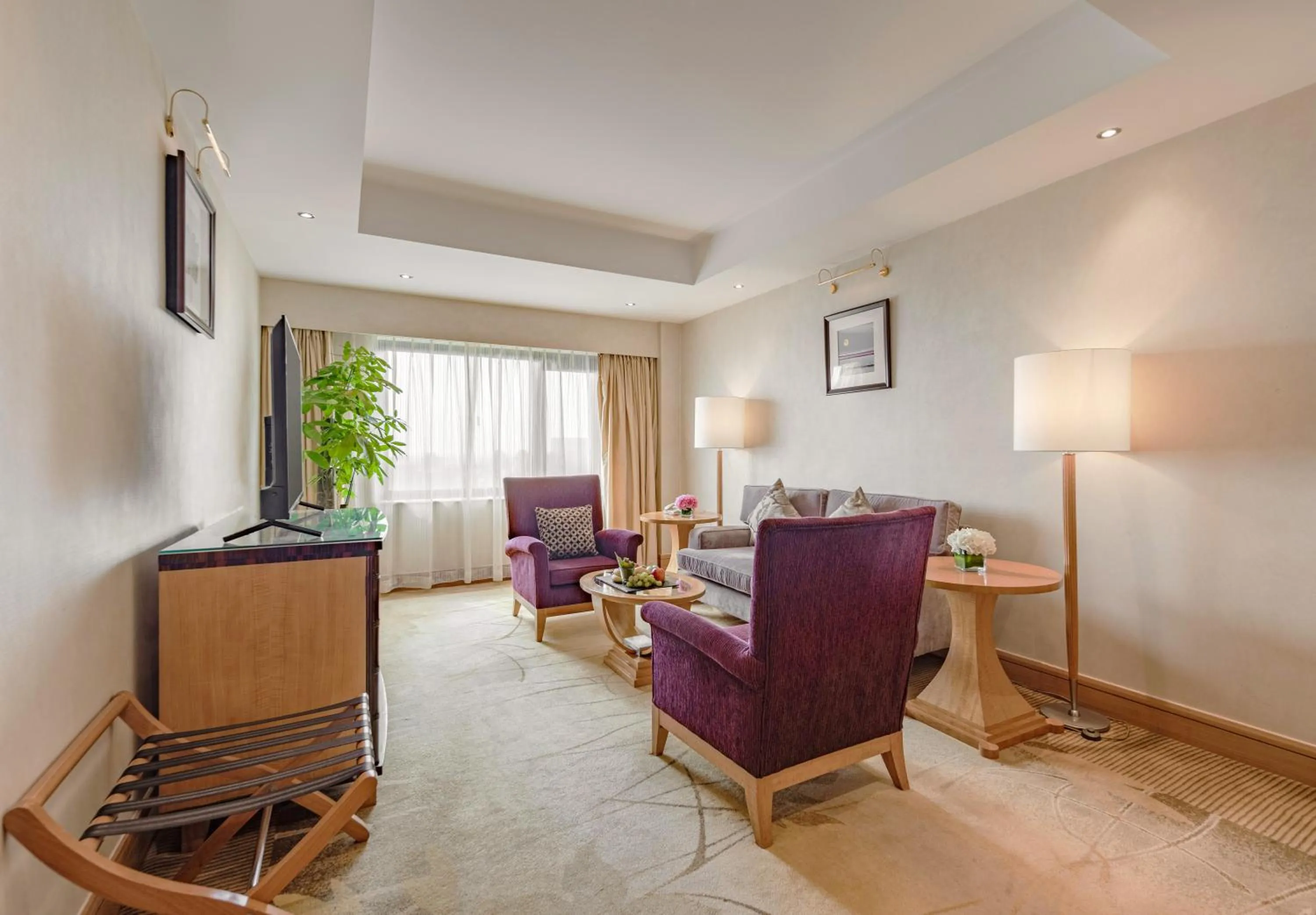 Living room in Radisson Collection Hotel, Yangtze Shanghai