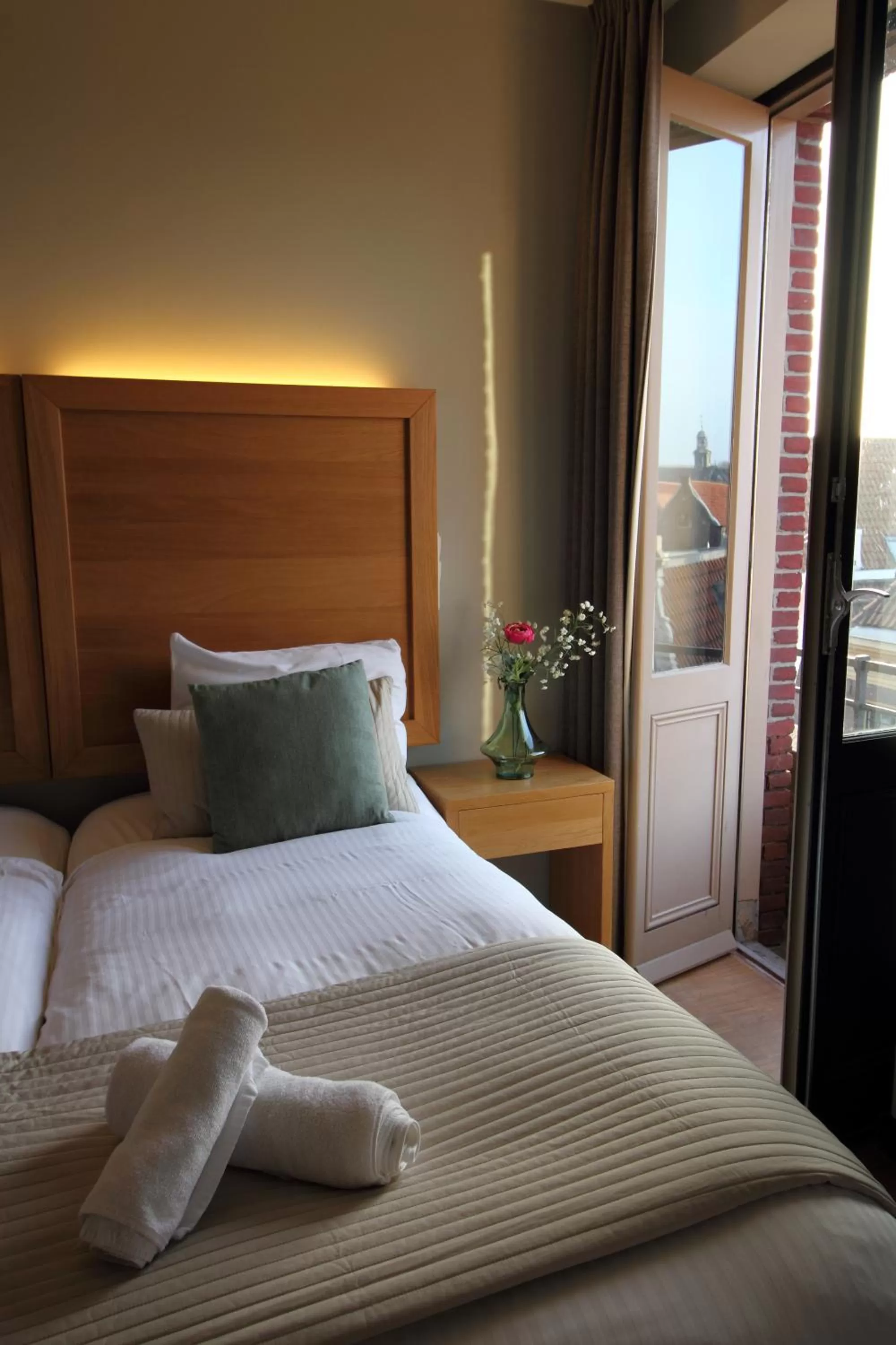 Bed in The Bank Hotel